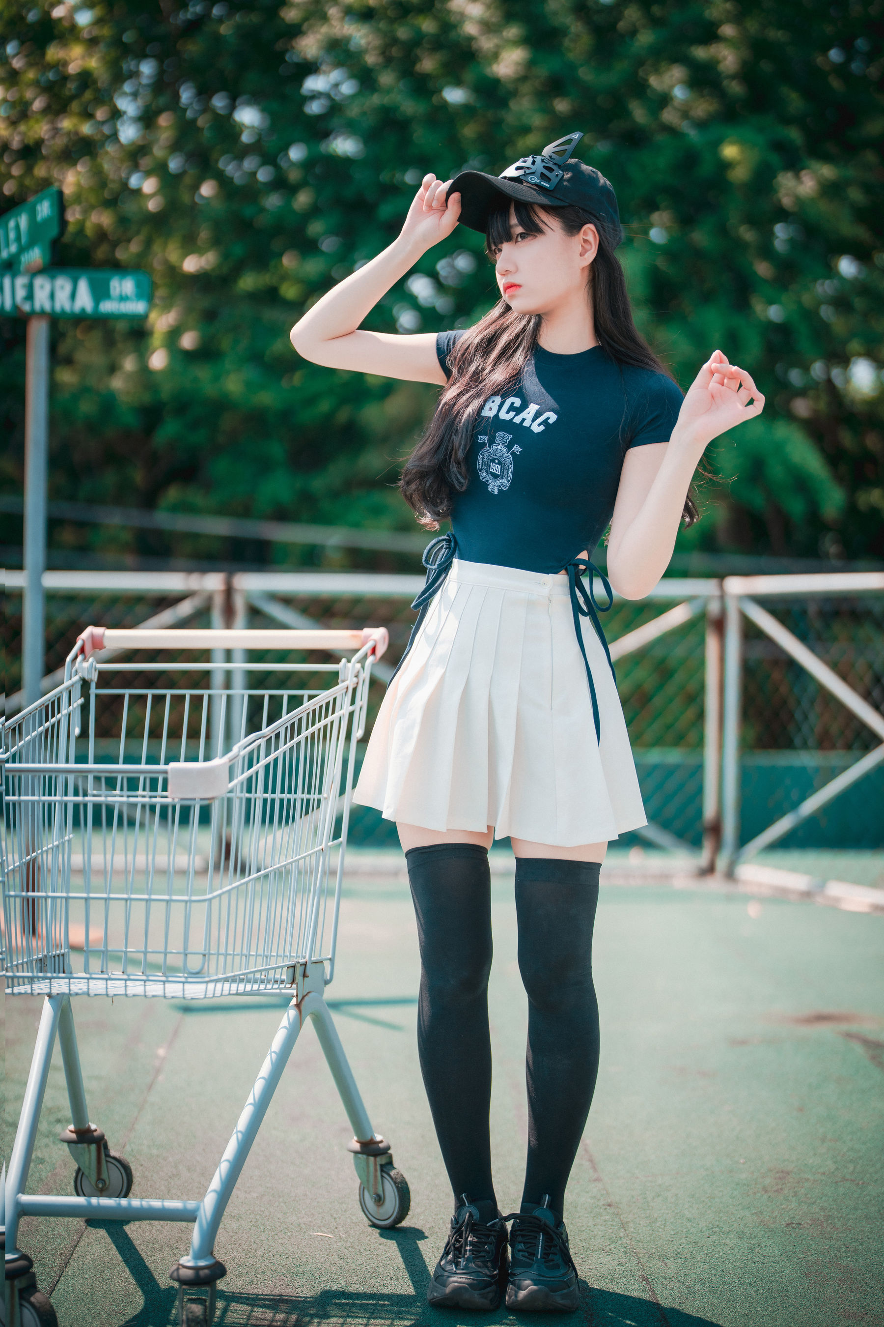 [DJAWA] Jeong Jenny – Classic Athletic Girl in Navy Blue 日韩写真-第14张