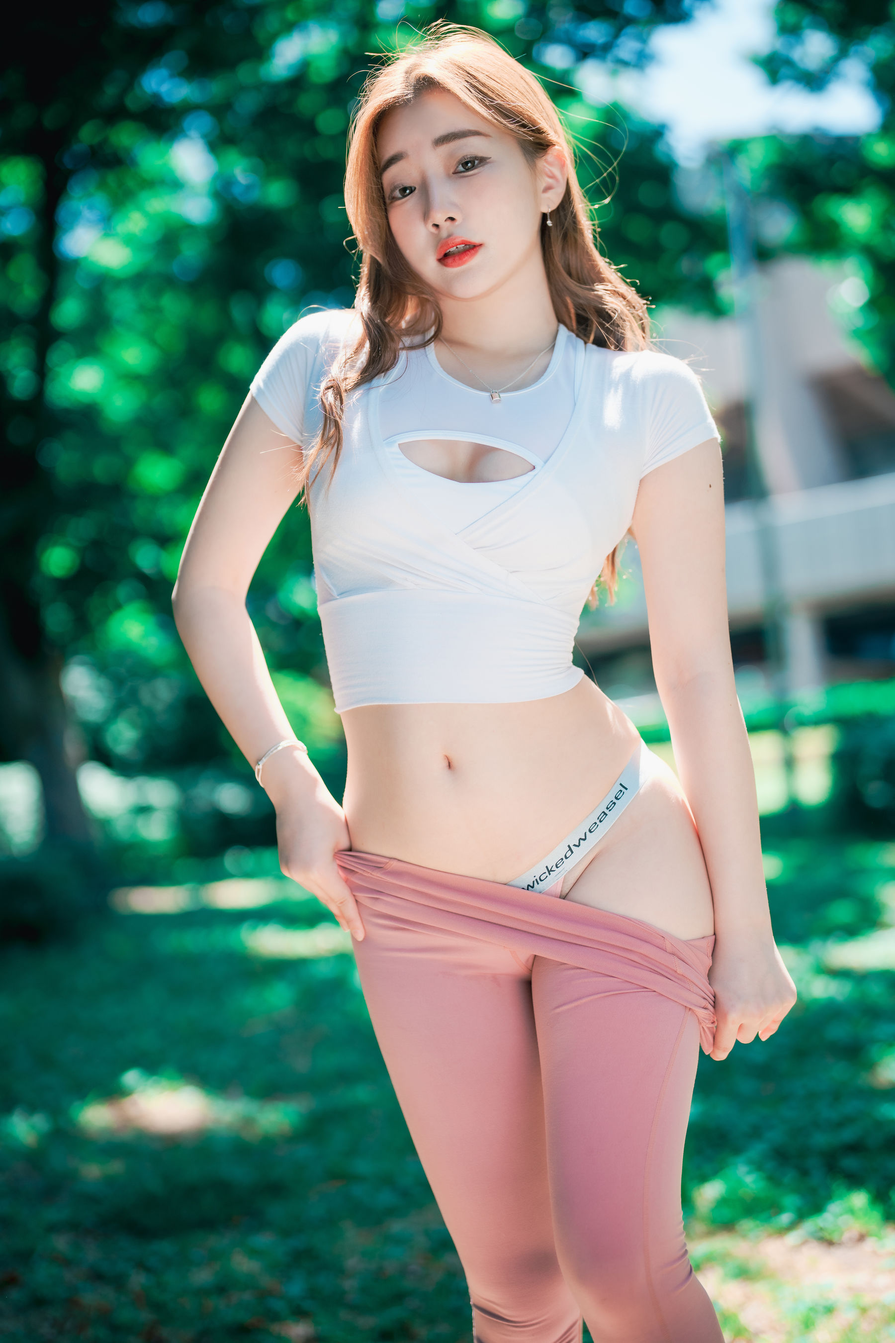 [DJAWA] Newbom – Loose  Tight Camo + Pink 日韩美图-第65张