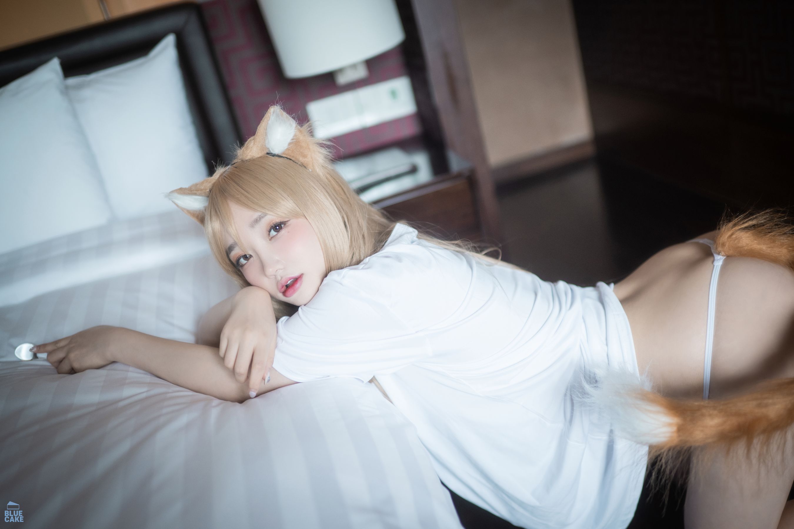 [BLUECAKE] YeEun – Puss Puss 日韩写真-第49张