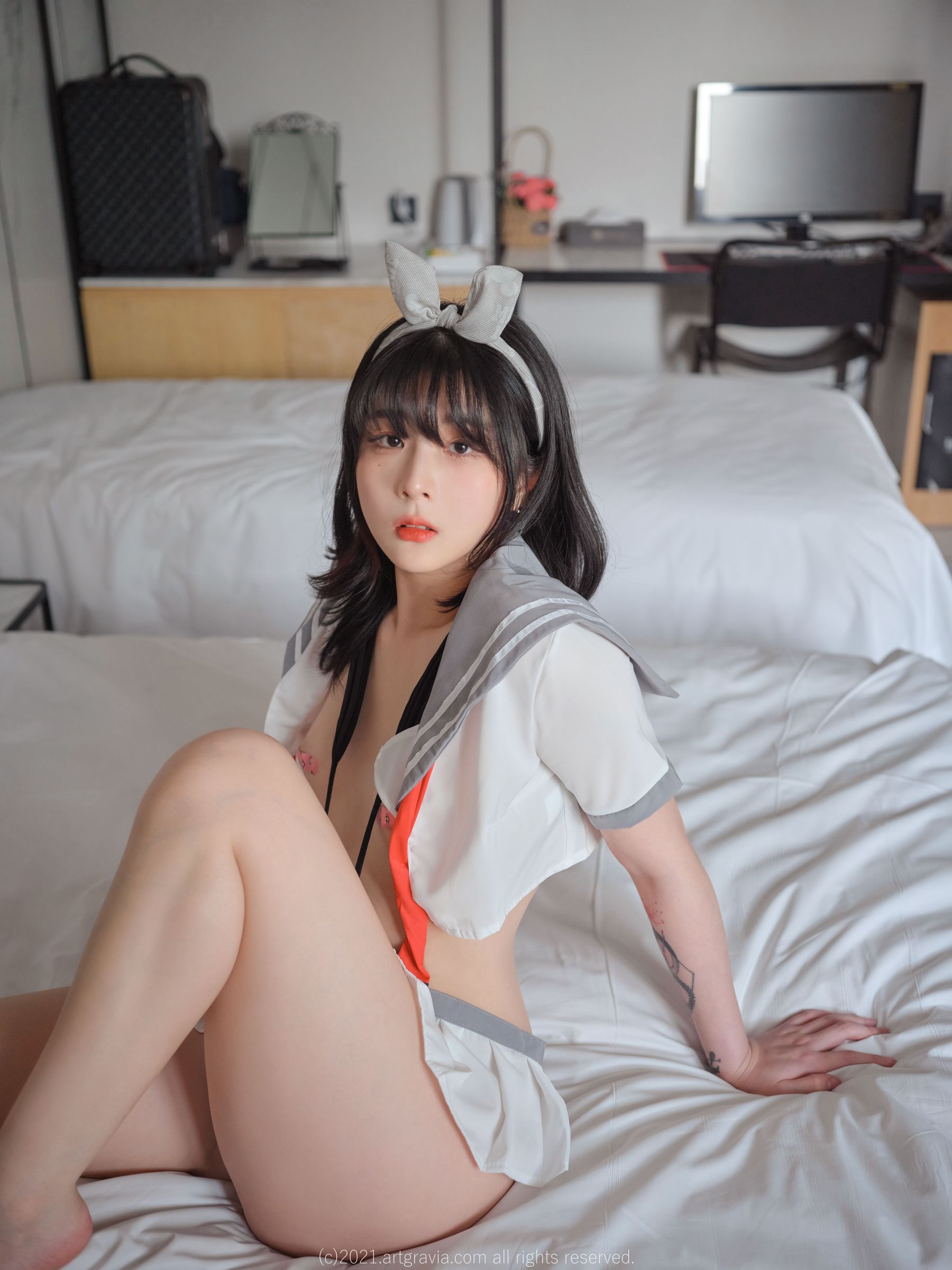 [ARTGRAVIA] VOL.349 Jang Joo 日韩写真-第32张