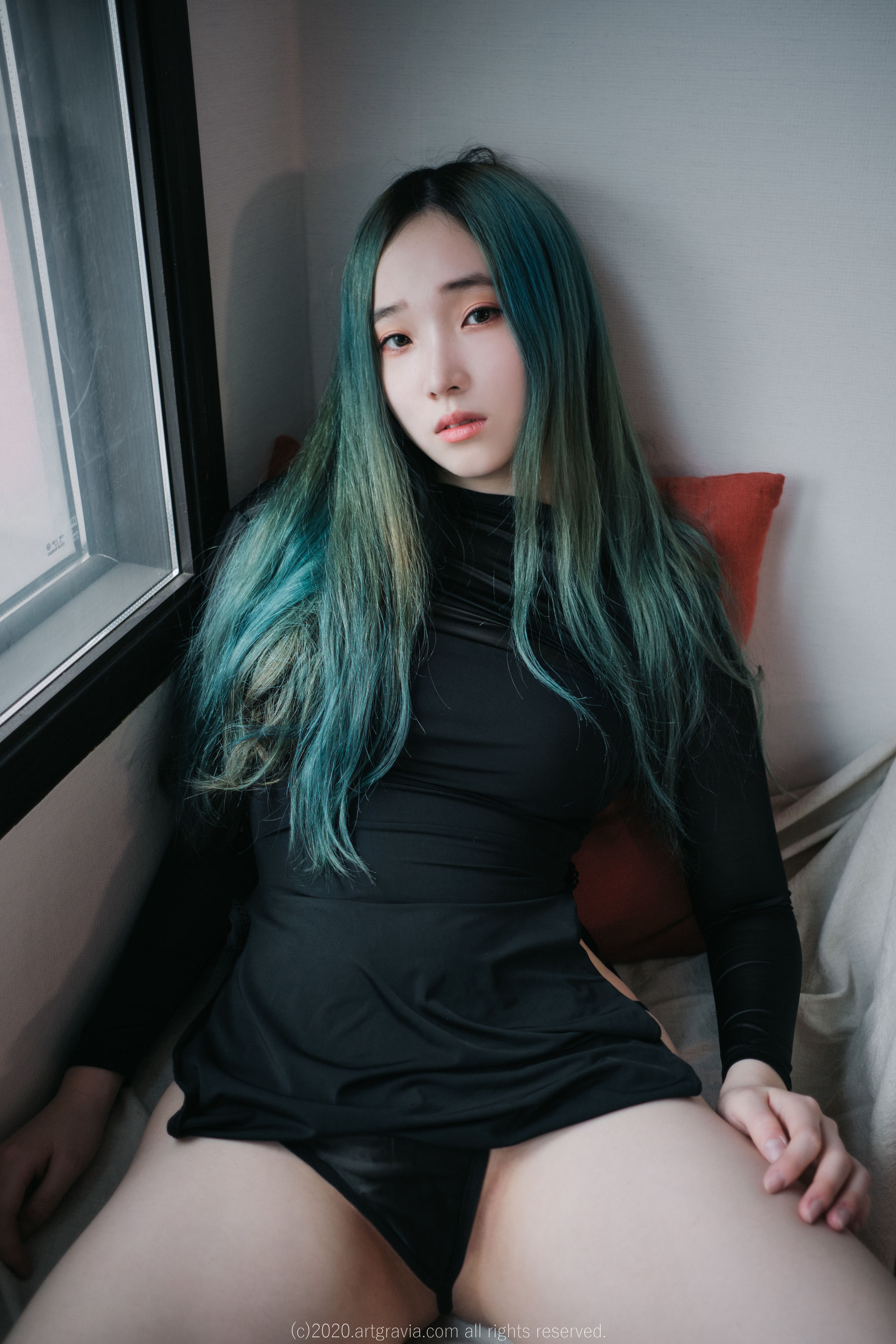 [ARTGRAVIA] Vol.160 韩国妹子 BamBi写真 可爱草莓 日韩写真-第33张