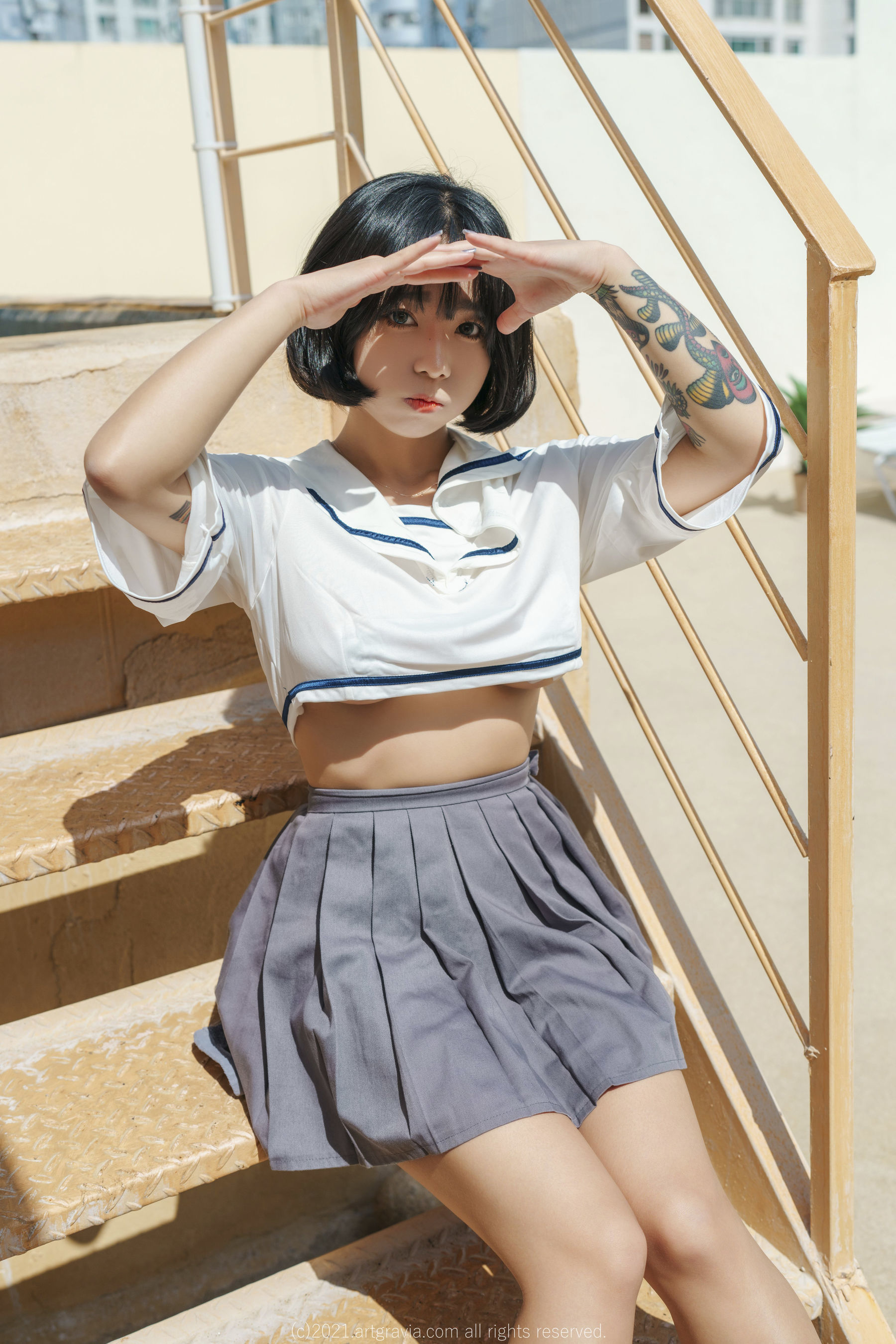 [ARTGRAVIA] VOL.329 Maruemon 日韩写真-第5张