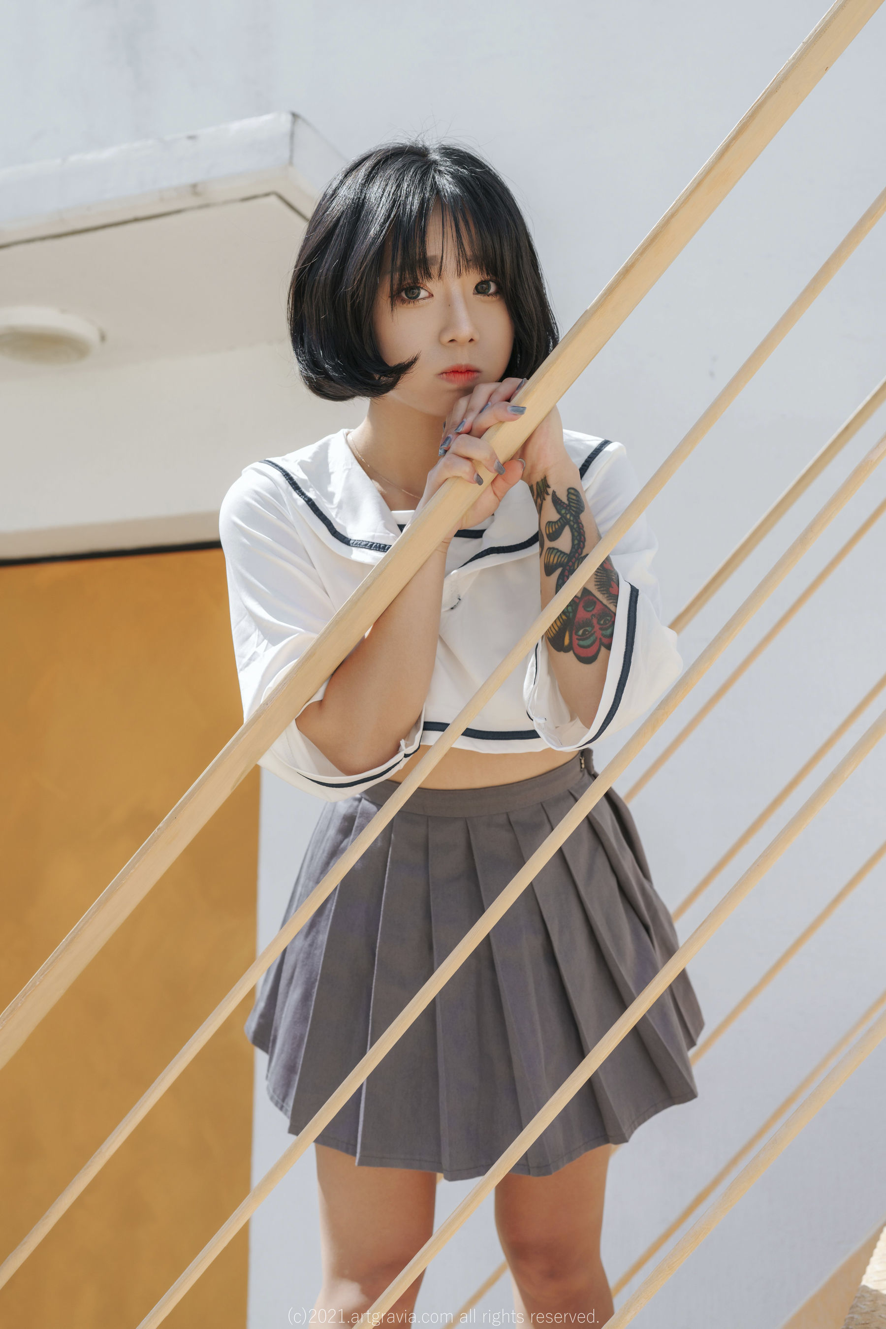 [ARTGRAVIA] VOL.329 Maruemon 日韩写真-第57张