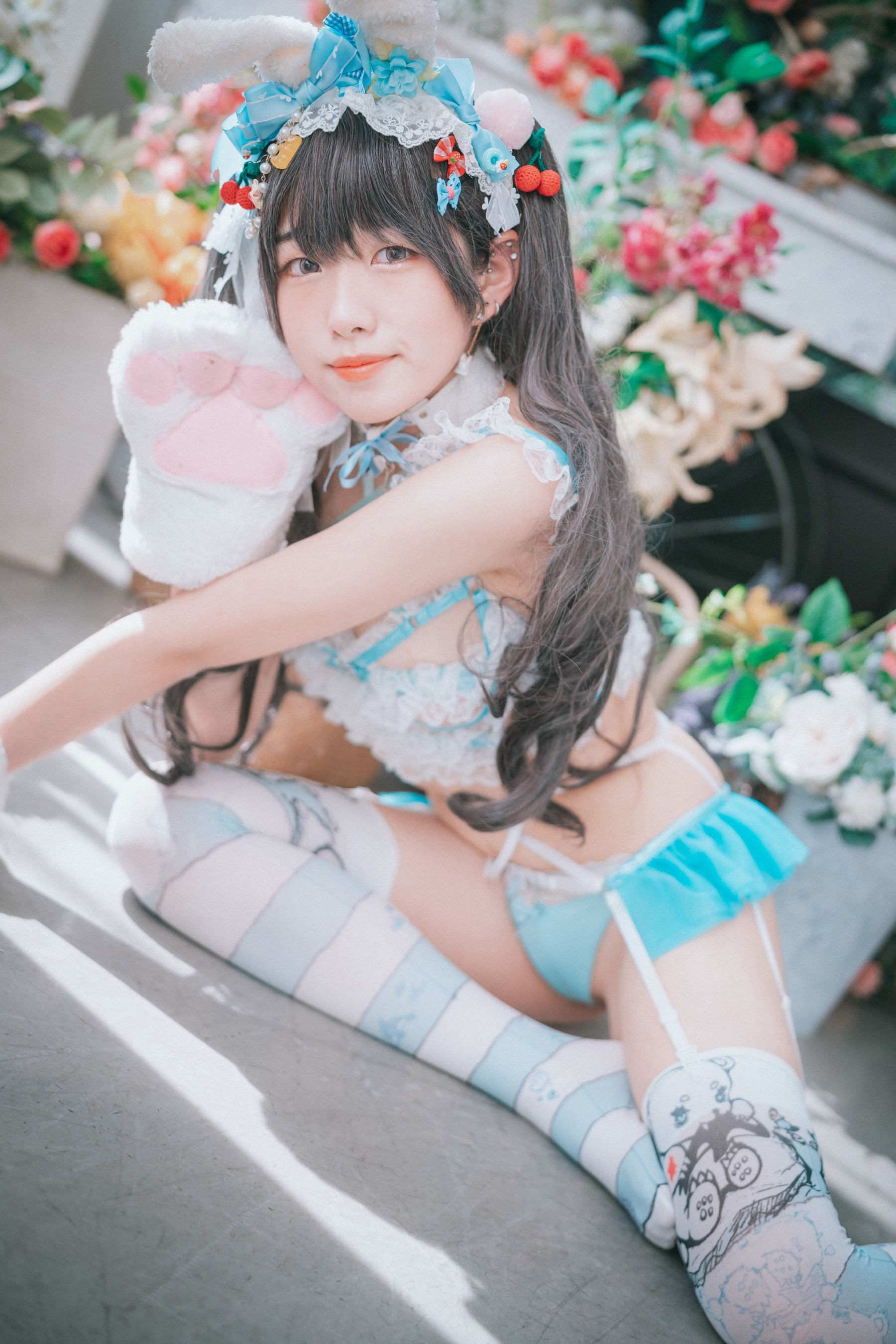 [DJAWA] Sonson – Turquoise Bunny 日韩写真-第36张