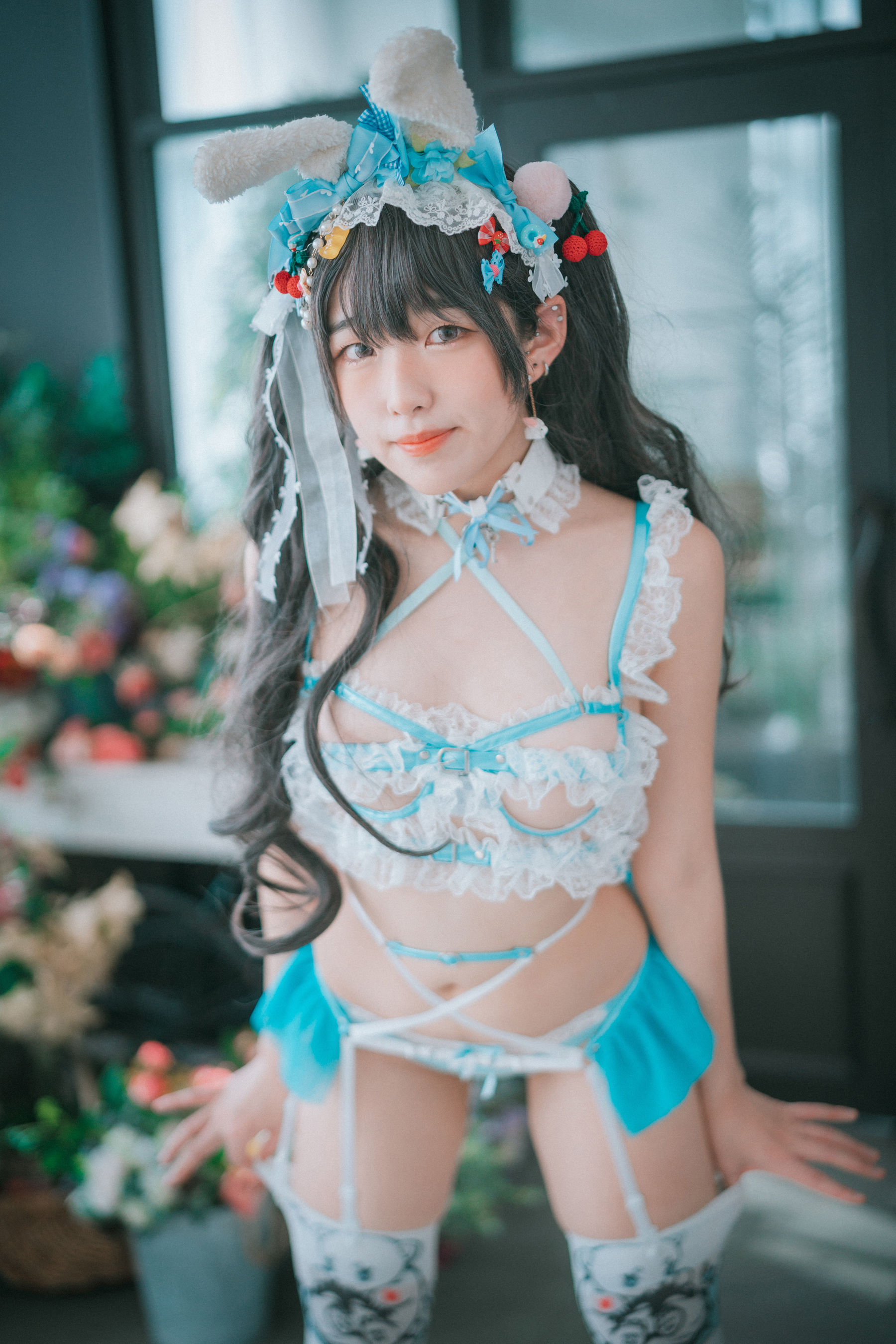 [DJAWA] Sonson – Turquoise Bunny 日韩写真-第14张