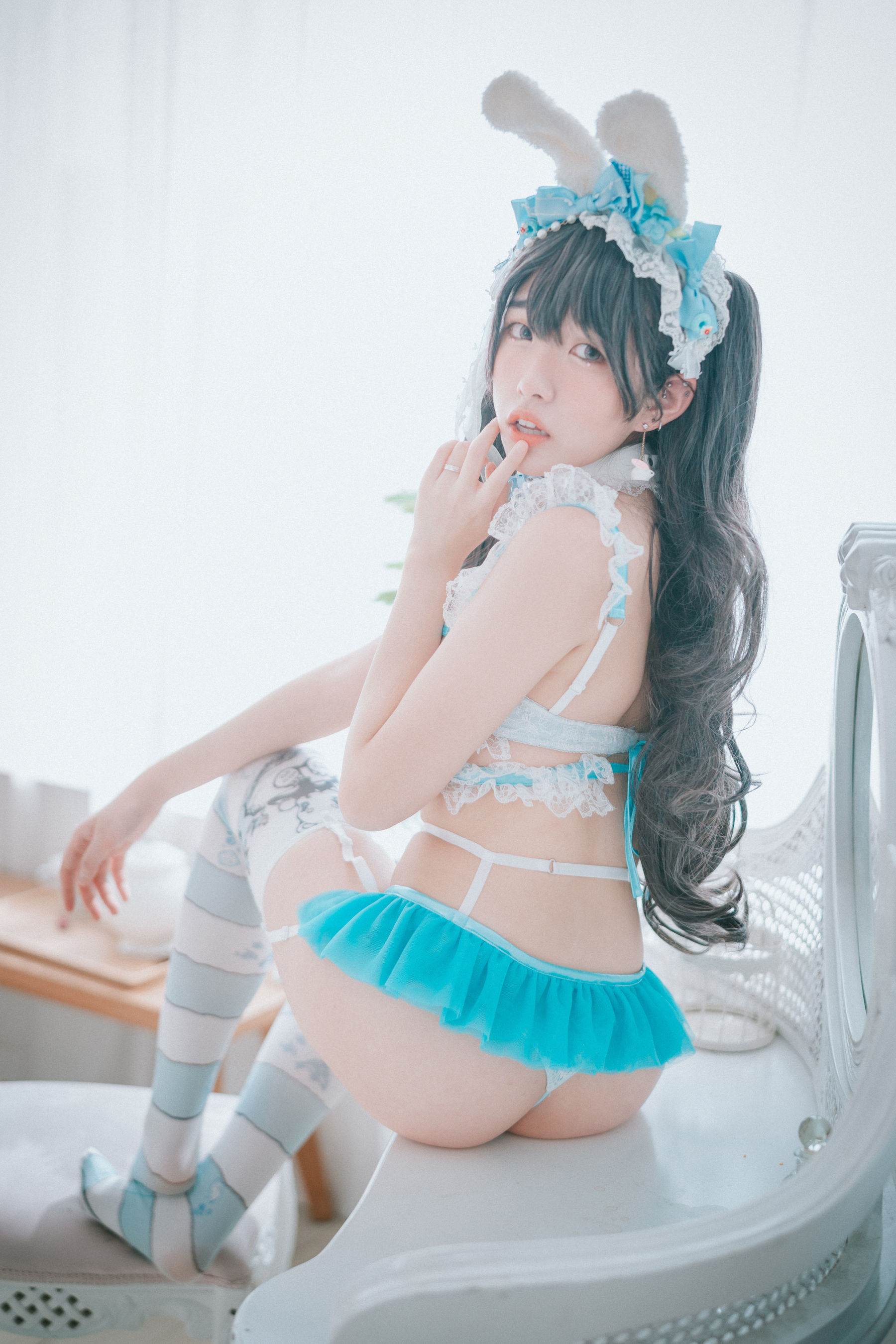[DJAWA] Sonson – Turquoise Bunny 日韩写真-第43张