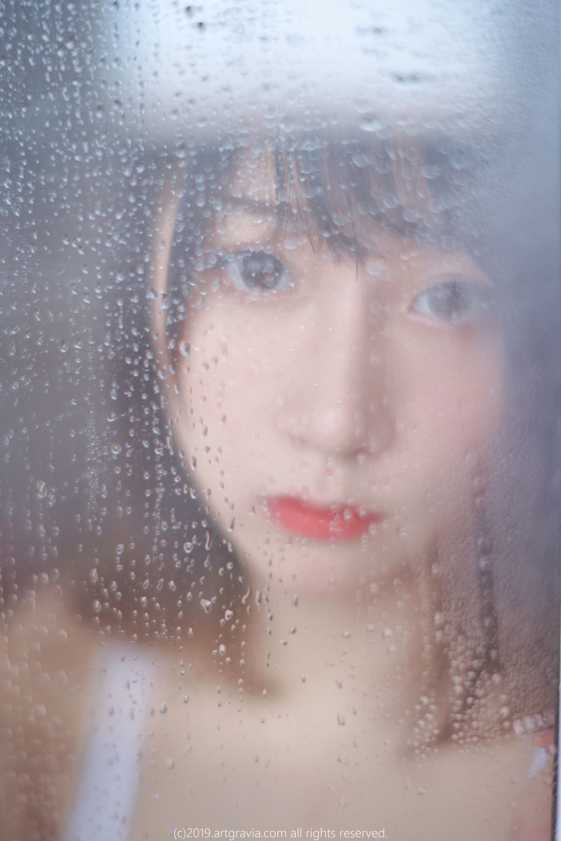[ARTGRAVIA] 猫九酱Sakura 高叉连体衣齐逼小短裙 日韩写真-第23张