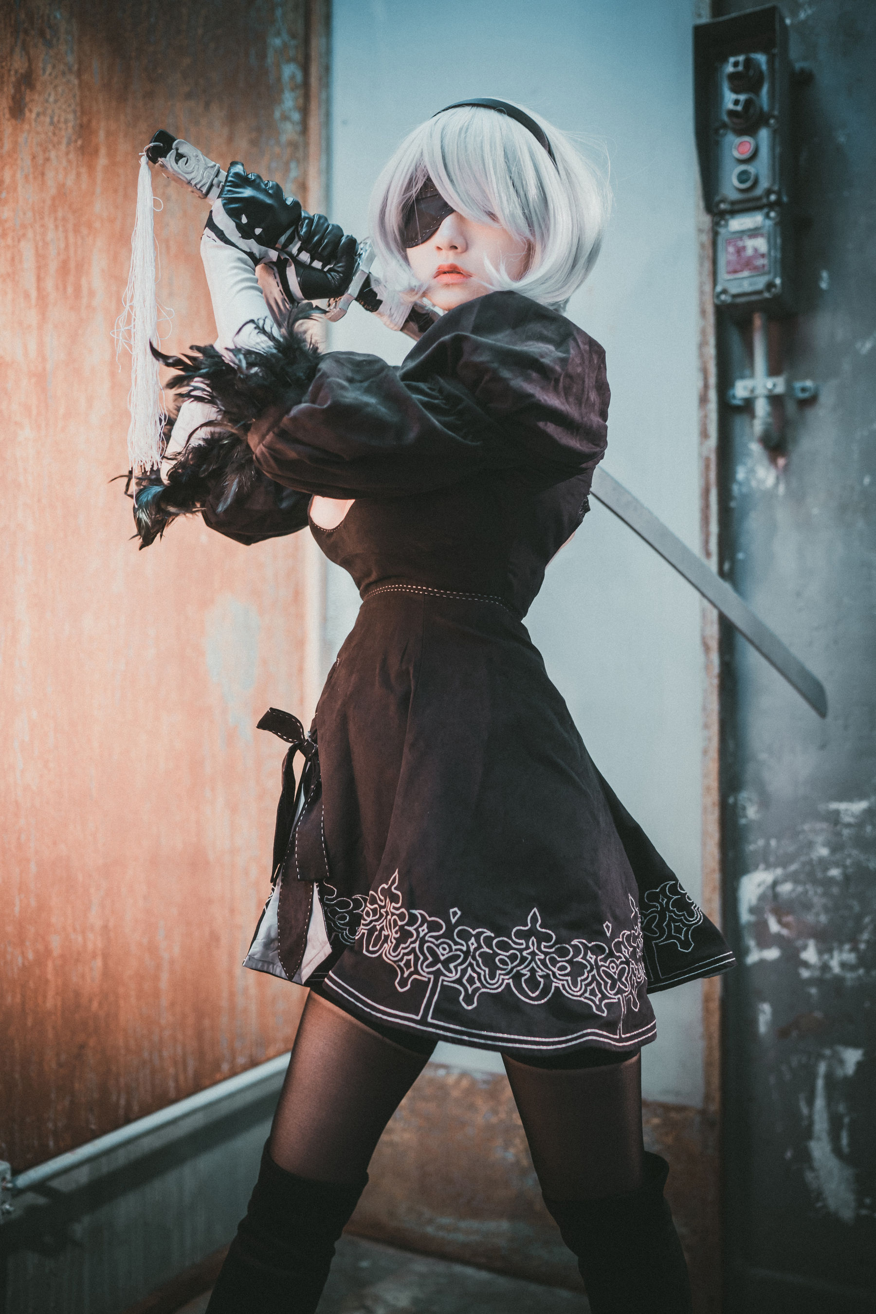 [DJAWA] Jenny – NieR Automata 2B 日韩写真-第45张