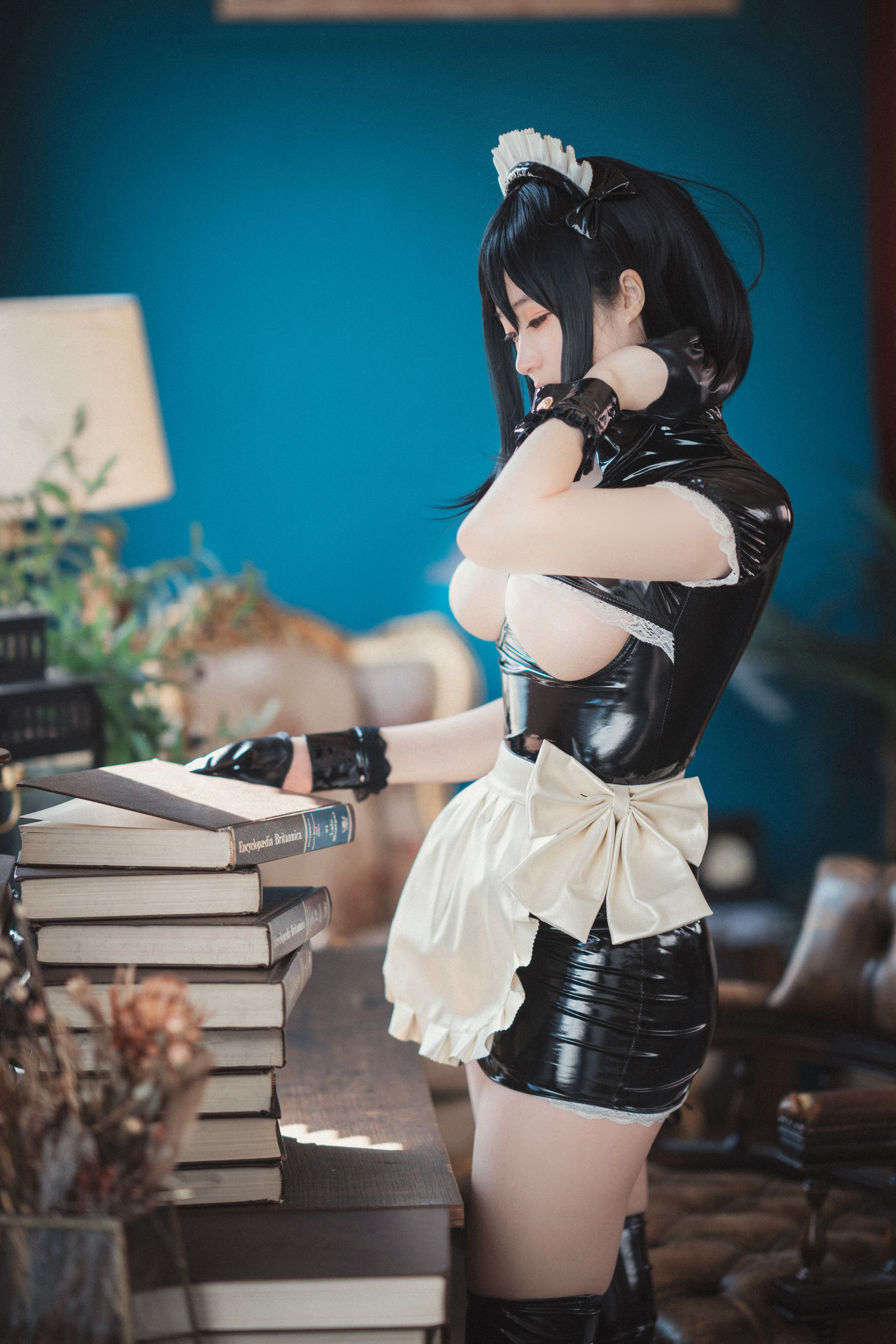 [DJAWA] BamBi – Femme de Chambre en Latex 日韩美图-第13张