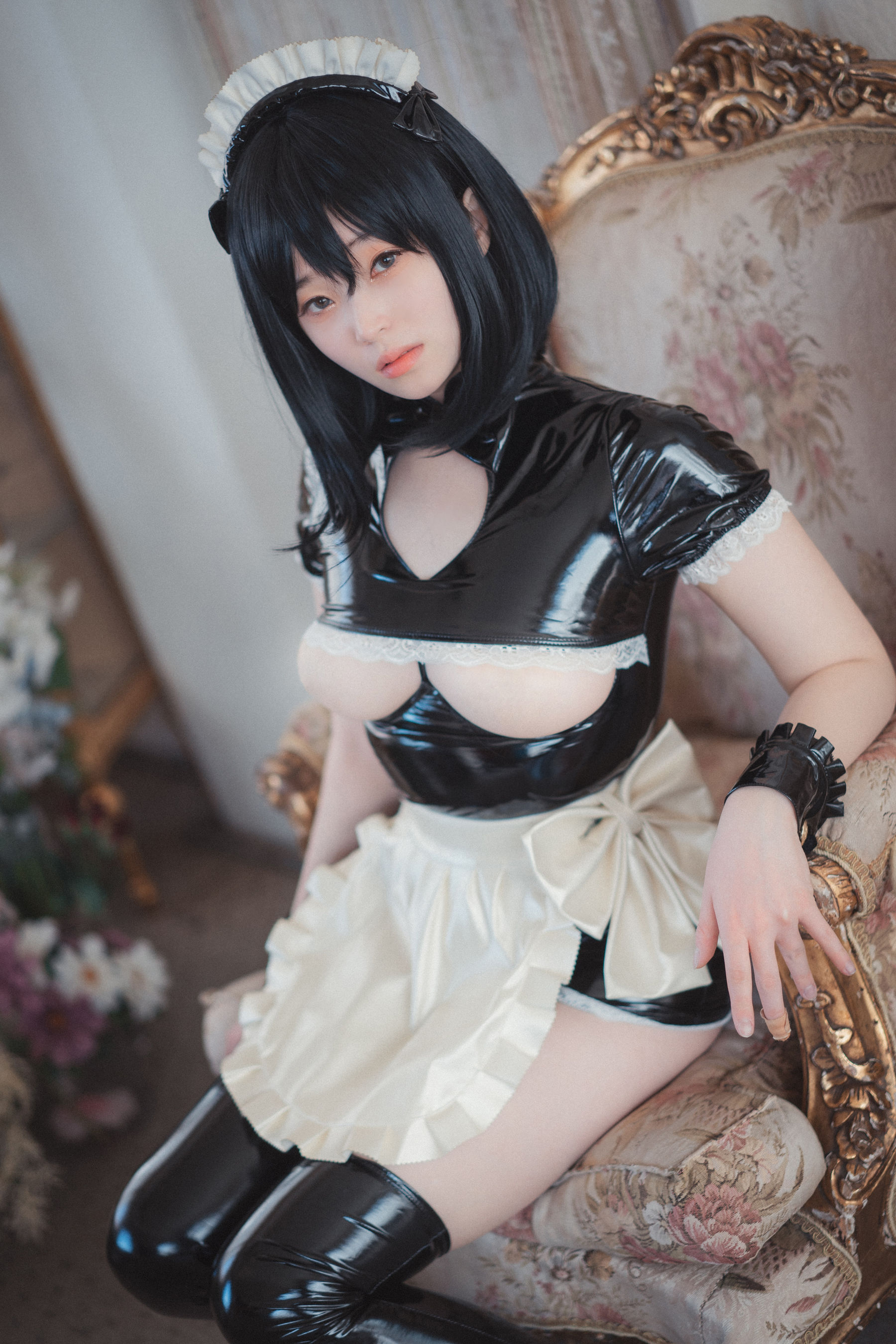 [DJAWA] BamBi – Femme de Chambre en Latex 日韩美图-第1张