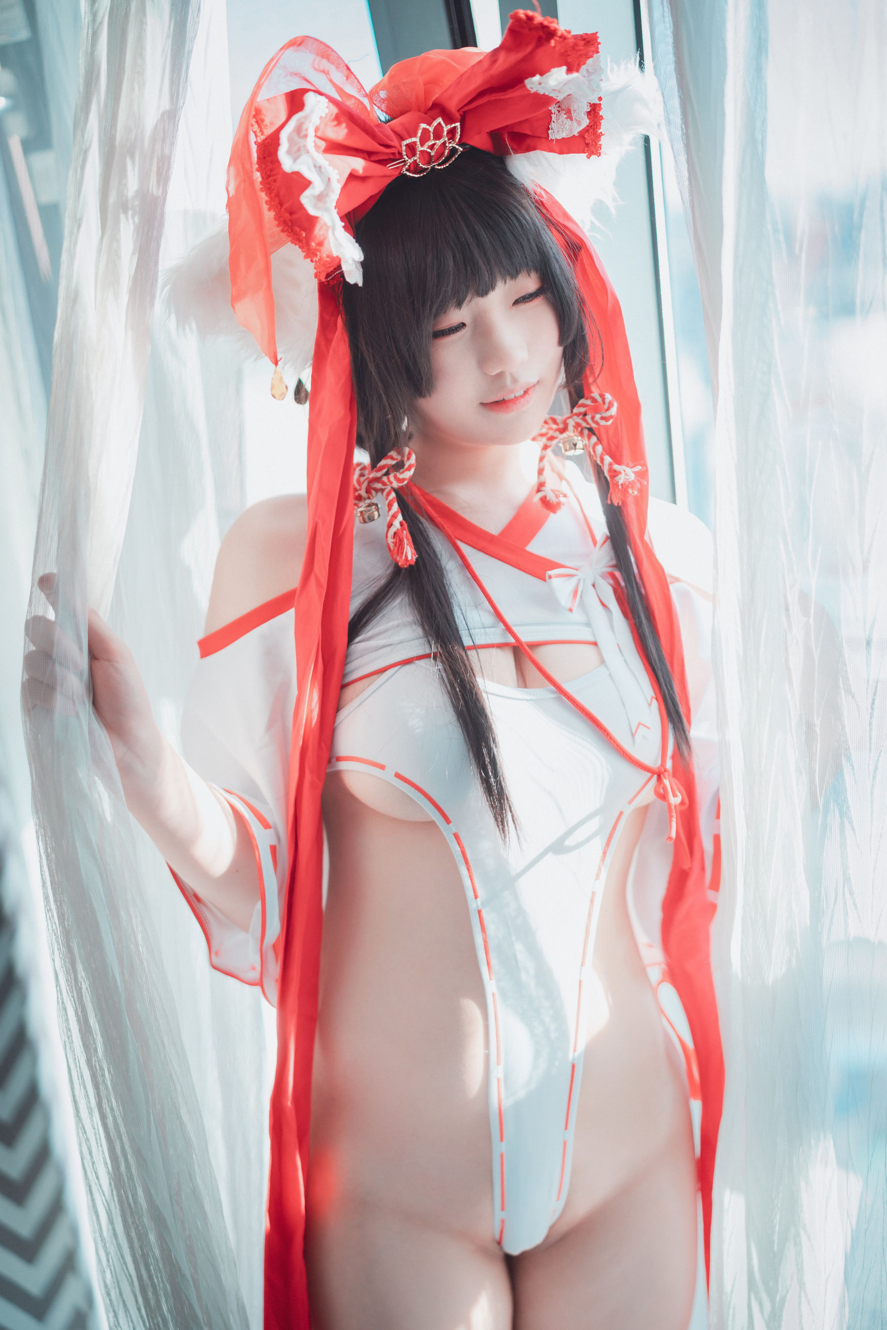 [DJAWA] Mimmi – Kitsune Miko 日韩写真-第5张