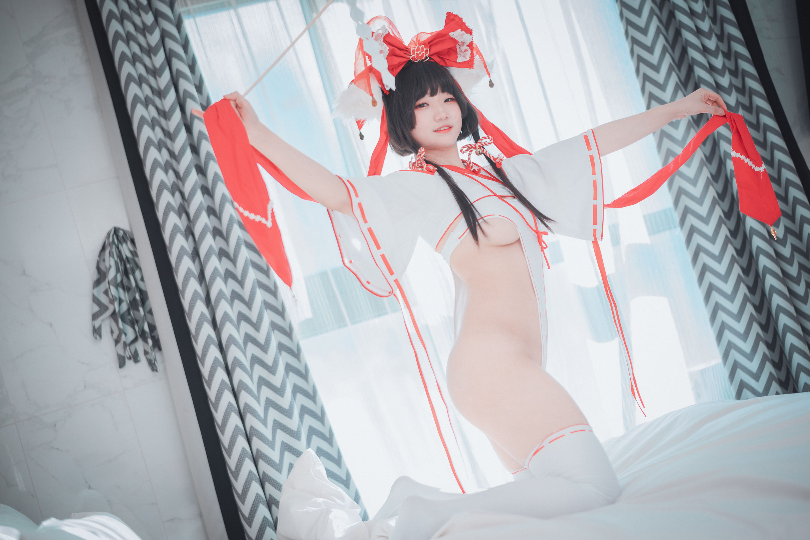 [DJAWA] Mimmi – Kitsune Miko 日韩写真-第3张