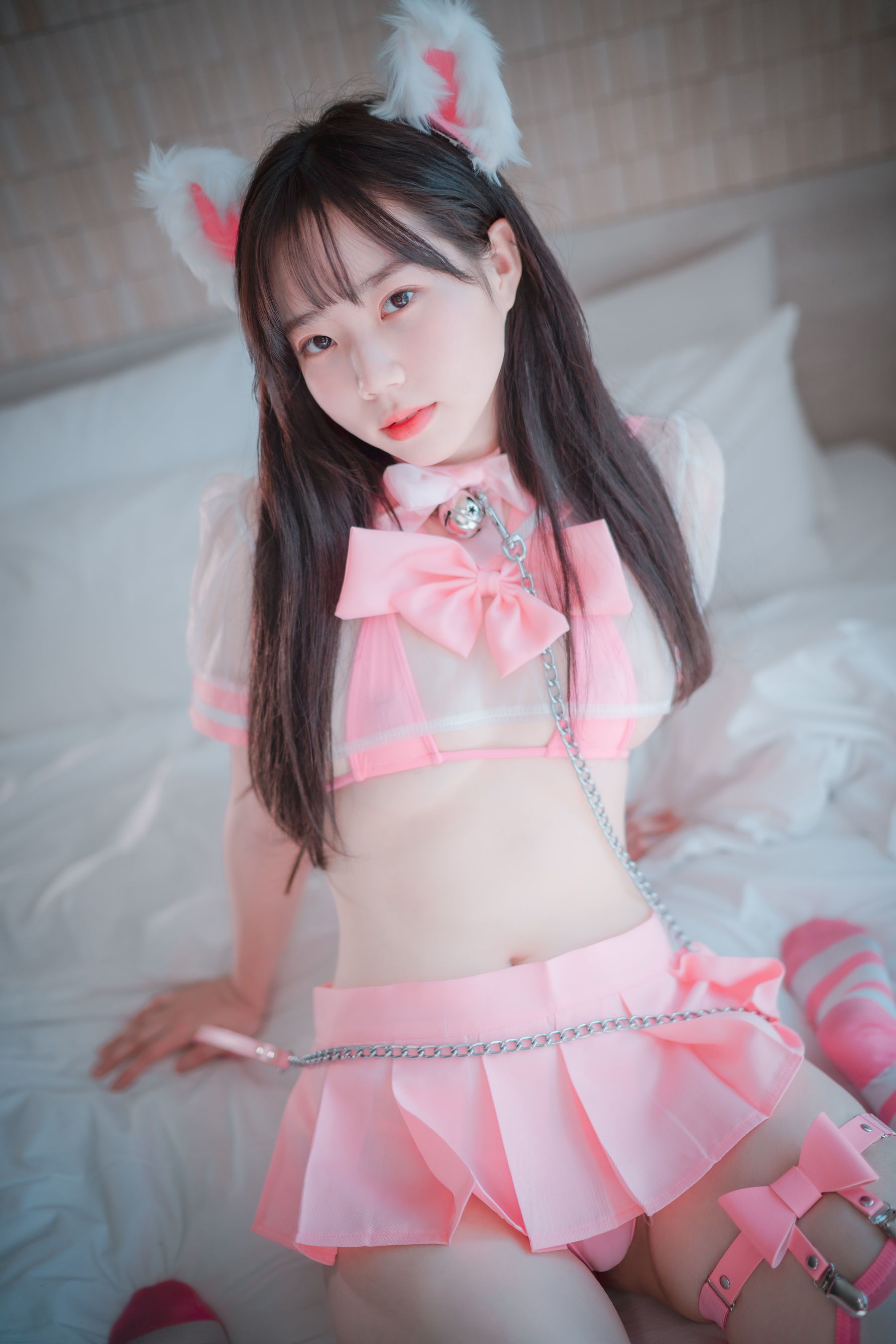 [DJAWA] MyuA – Catgirl in Pink 日韩写真-第10张