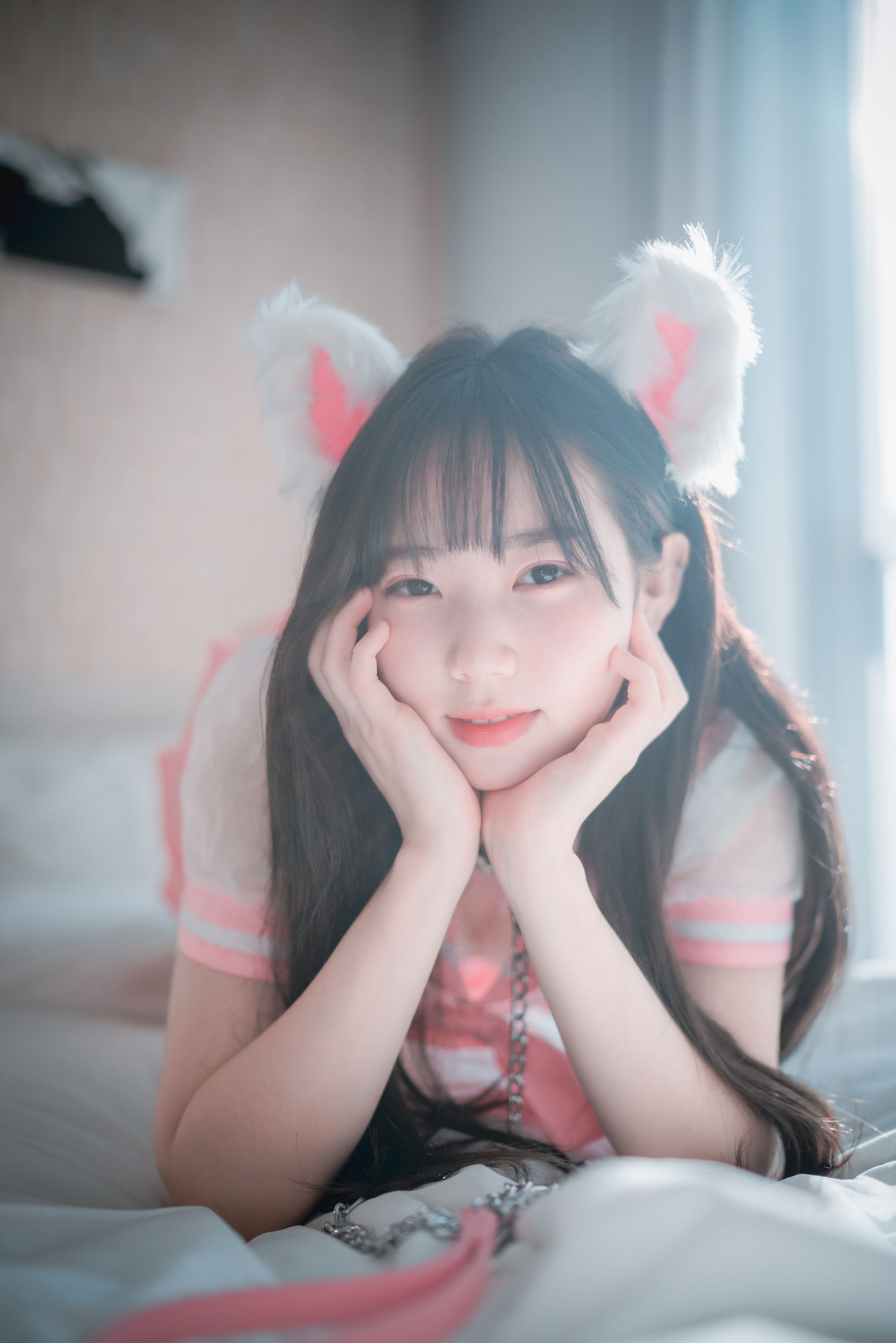 [DJAWA] MyuA – Catgirl in Pink 日韩写真-第26张