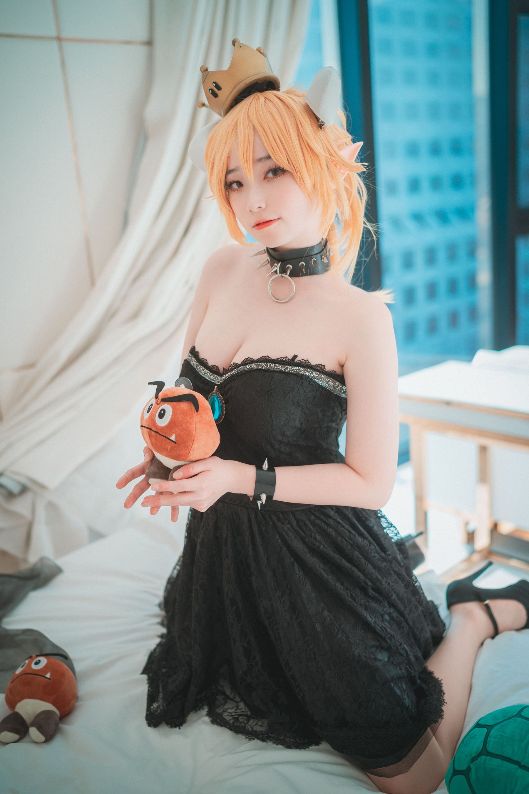 [DJAWA] BamBi – Halloween with Bowsette 写真套图 日韩写真-第47张