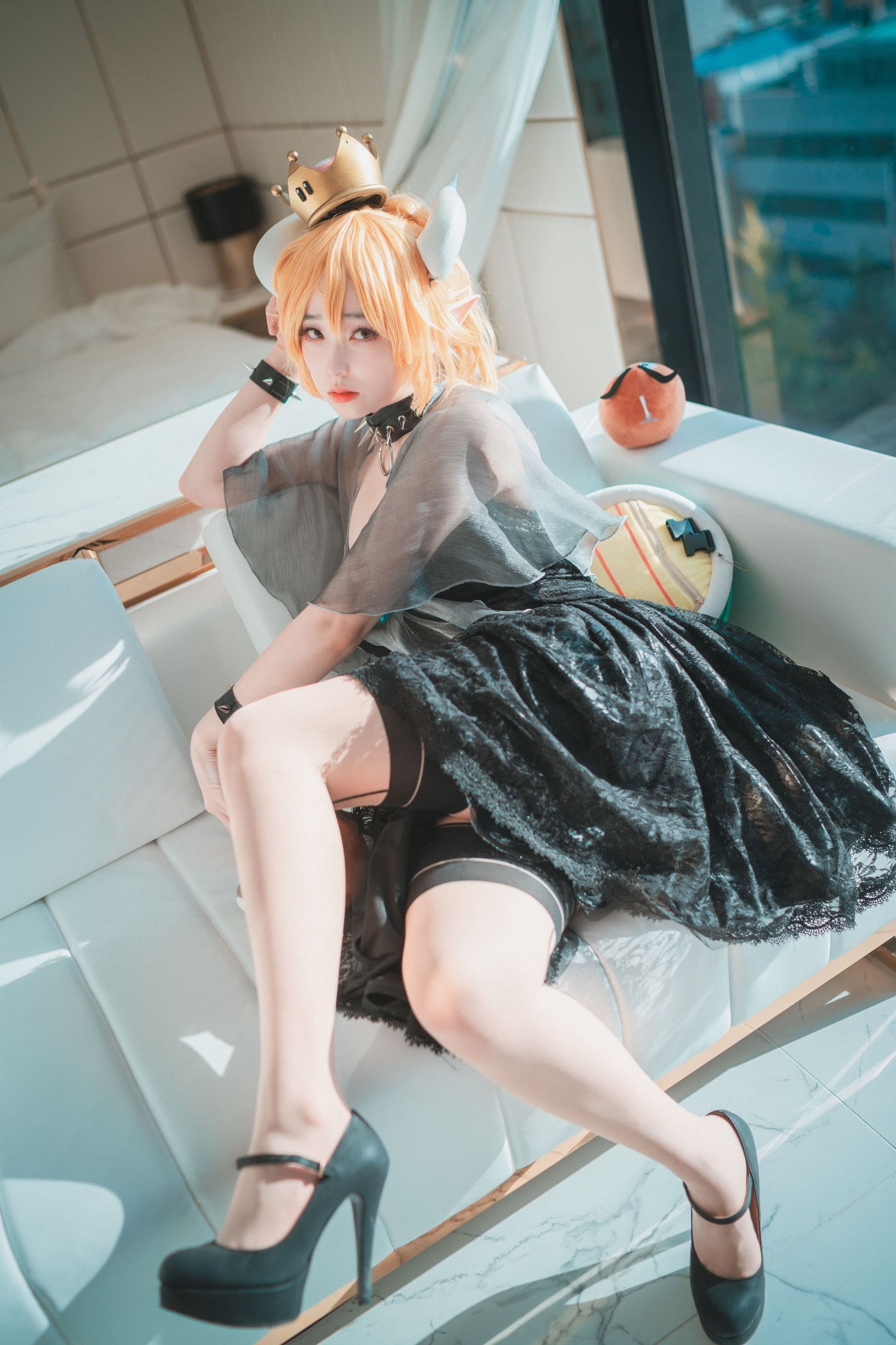 [DJAWA] BamBi – Halloween with Bowsette 写真套图 日韩写真-第31张