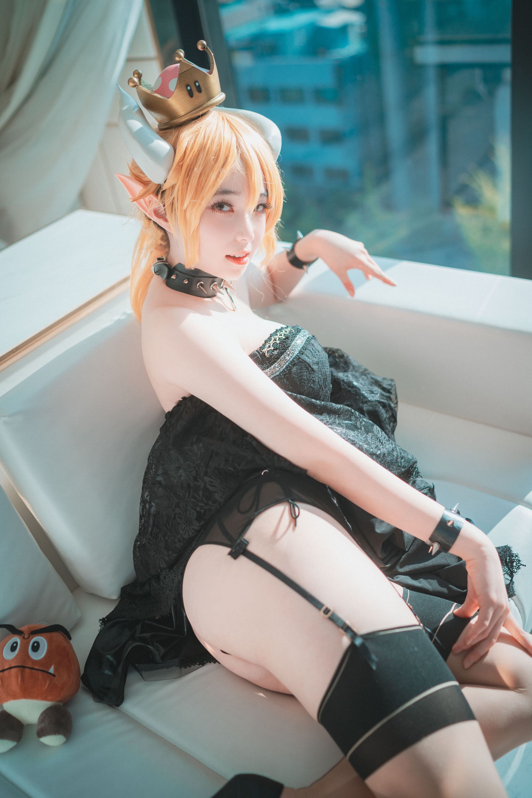[DJAWA] BamBi – Halloween with Bowsette 写真套图 日韩写真-第12张