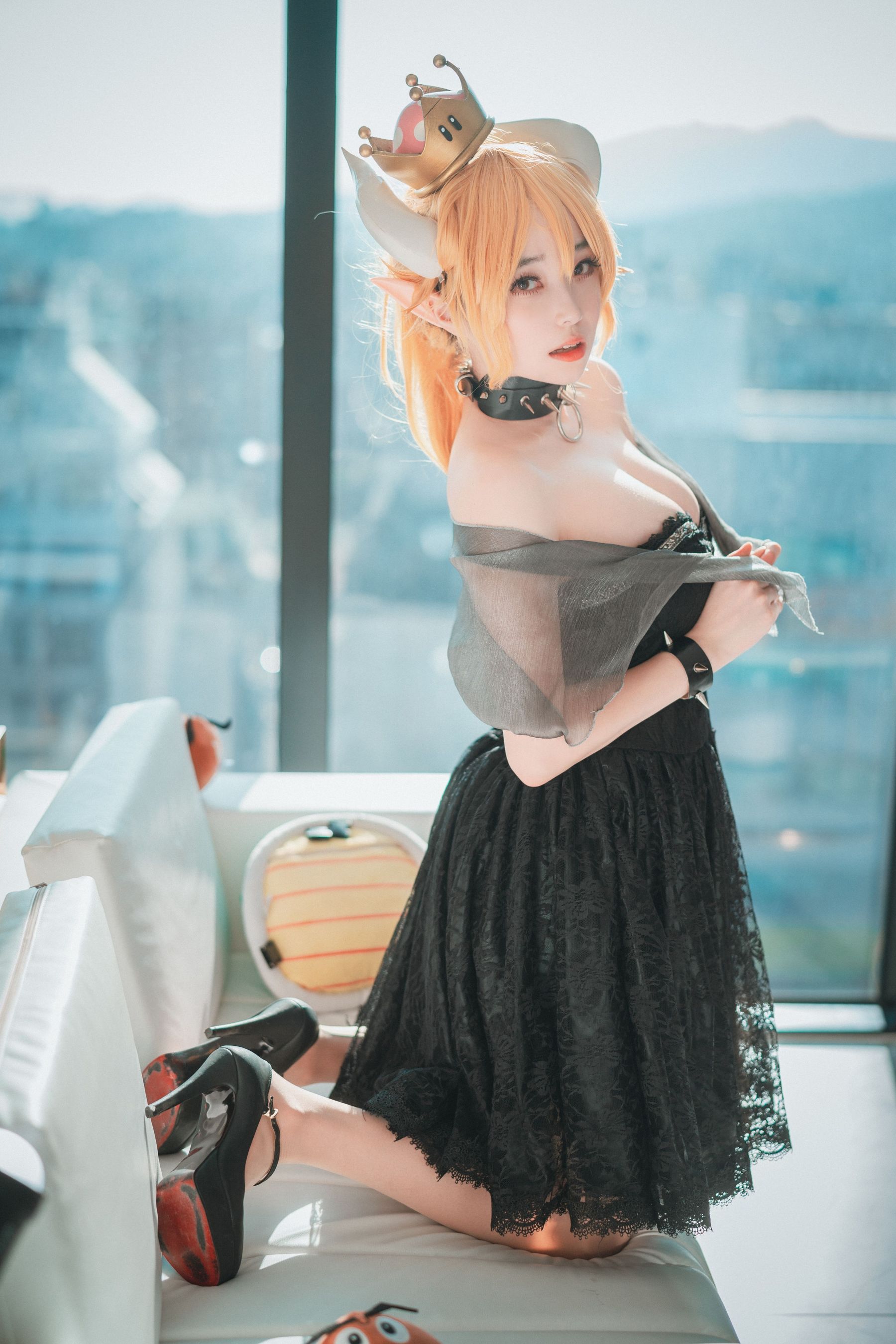[DJAWA] BamBi – Halloween with Bowsette 写真套图 日韩写真-第16张