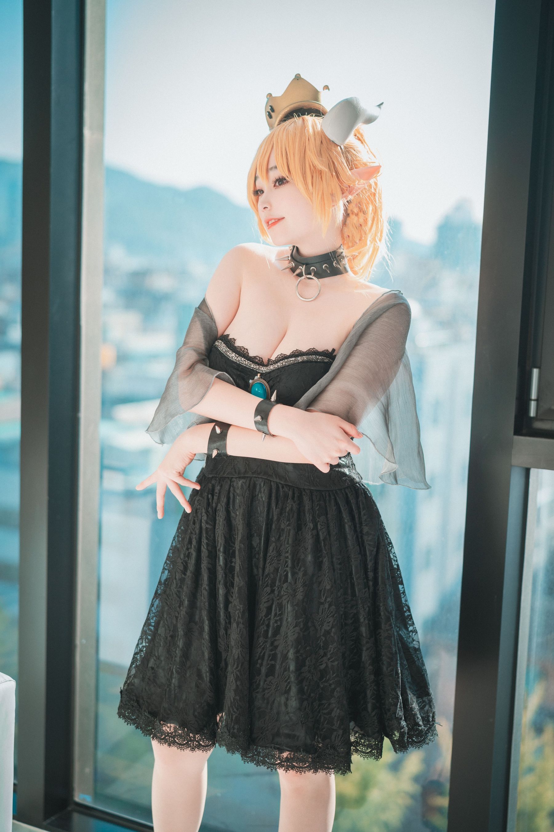 [DJAWA] BamBi – Halloween with Bowsette 写真套图 日韩写真-第26张