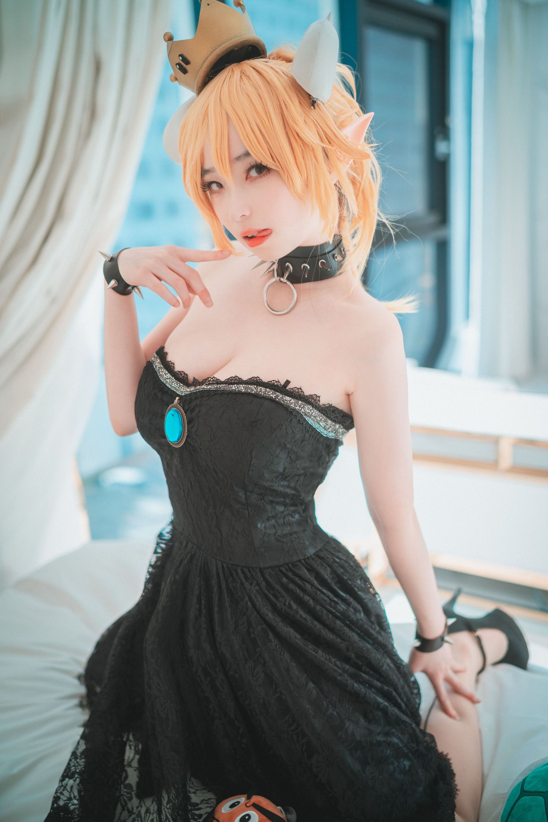 [DJAWA] BamBi – Halloween with Bowsette 写真套图 日韩写真-第1张