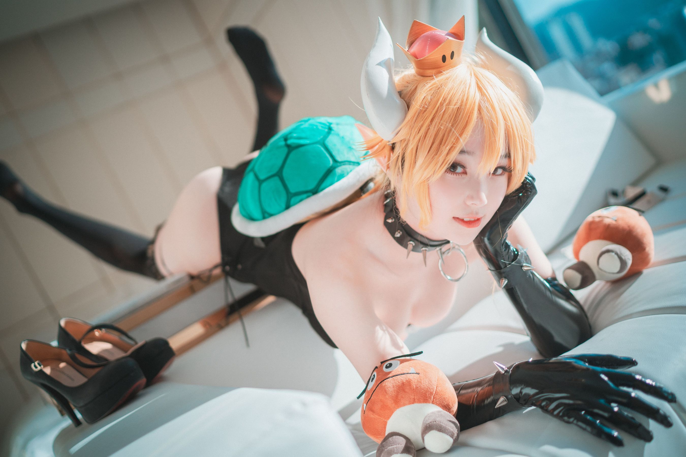 [DJAWA] BamBi – Halloween with Bowsette 写真套图 日韩写真-第36张