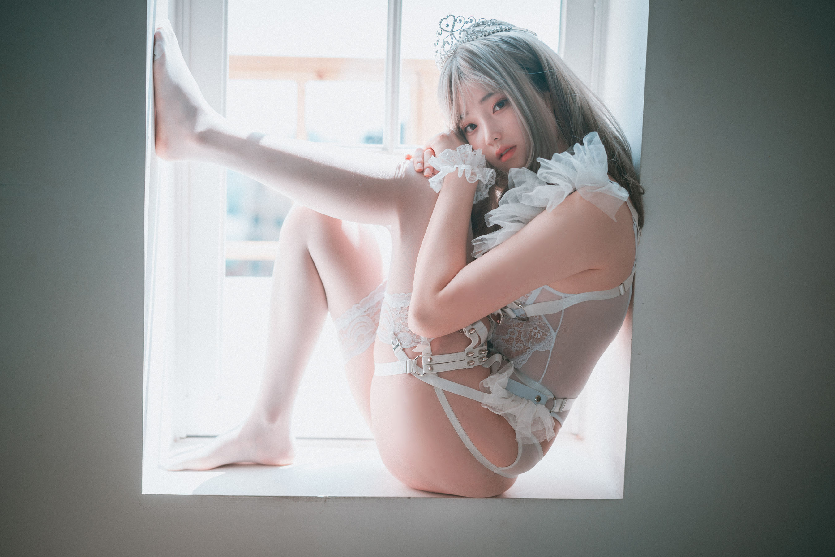 [DJAWA] BamBi – Reine de Blanc (B-side) 日韩写真-第50张