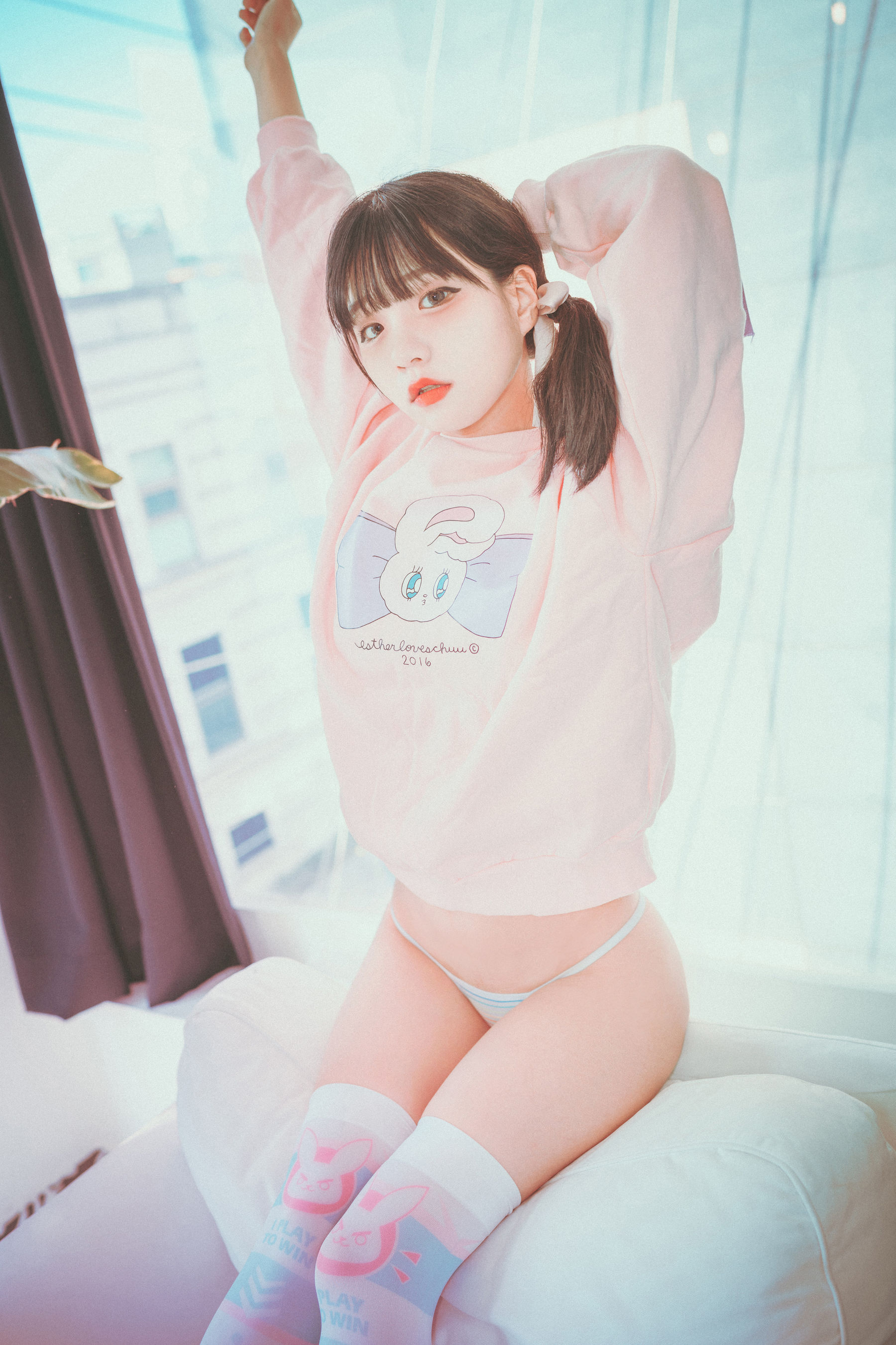 [DJAWA] Jenny – Lovely Pink 日韩写真-第4张