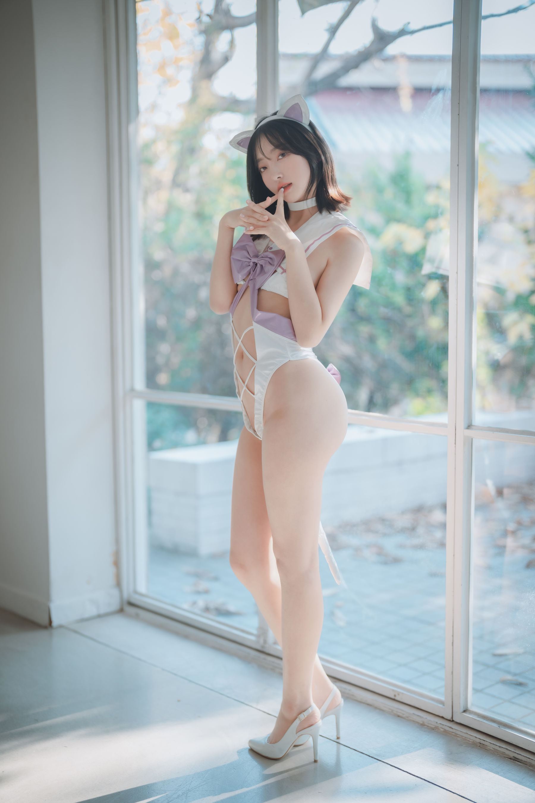 [DJAWA] Hanari – Snow Cat Vol.3 日韩写真-第46张