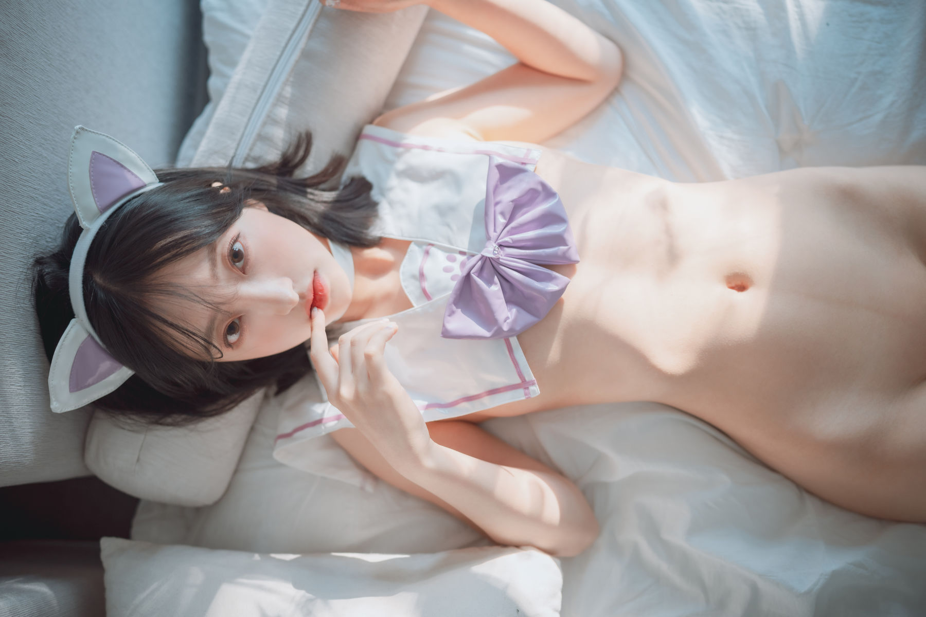 [DJAWA] Hanari – Snow Cat Vol.3 日韩写真-第4张