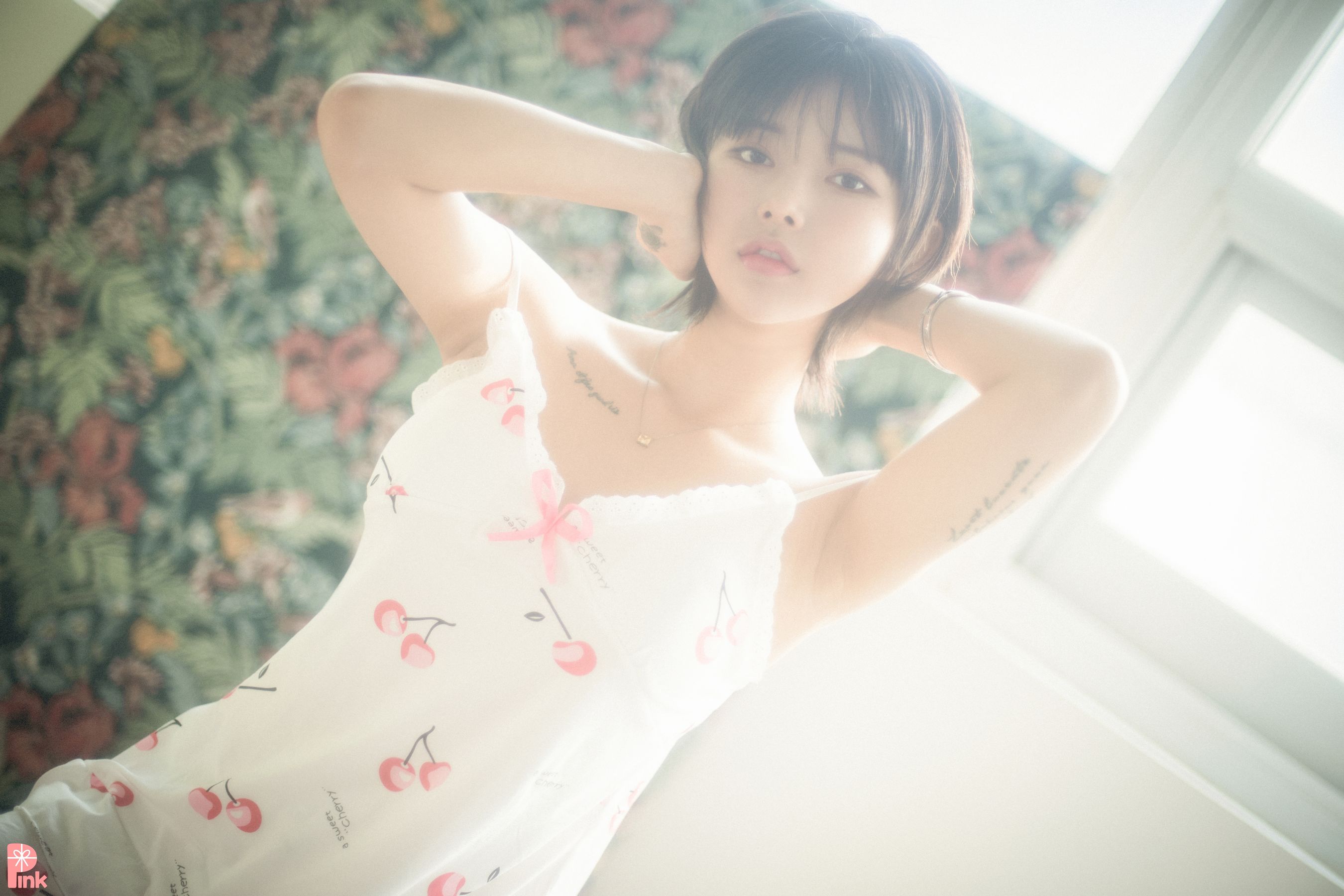 PINK RIBBON Uuuha – Floral – 1 日韩写真-第7张