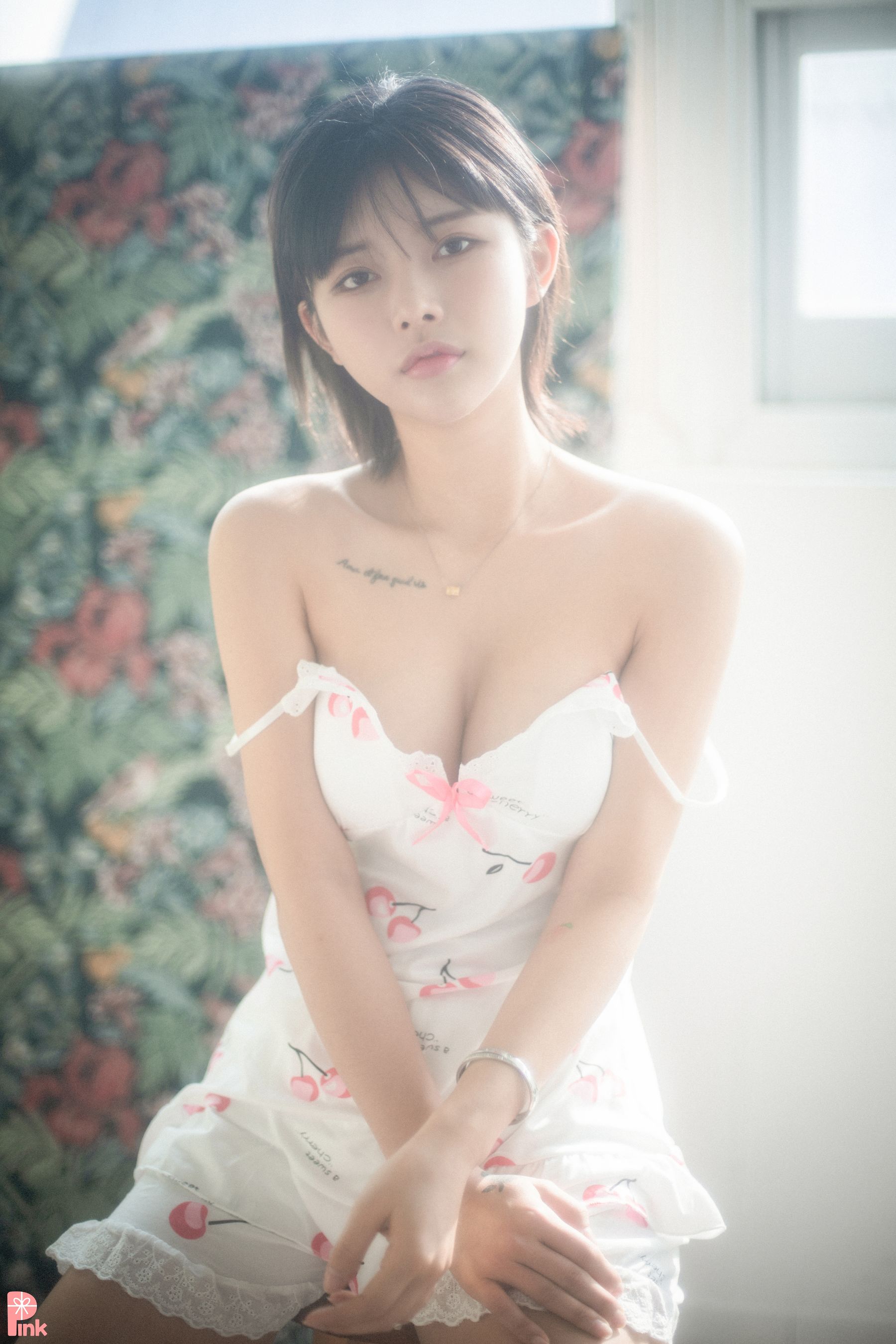 PINK RIBBON Uuuha – Floral – 1 日韩写真-第6张