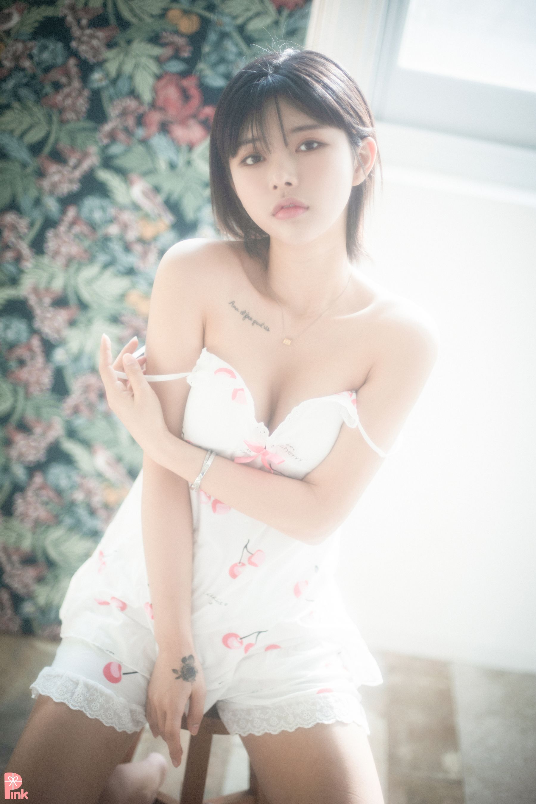 PINK RIBBON Uuuha – Floral – 1 日韩写真-第49张