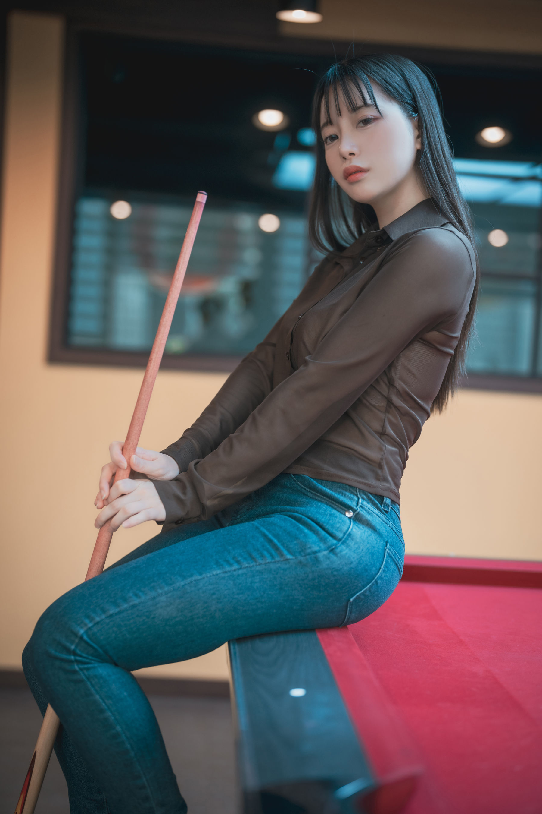 DJAWA ZziZzi – Billiards Girl – 1 日韩写真-第5张