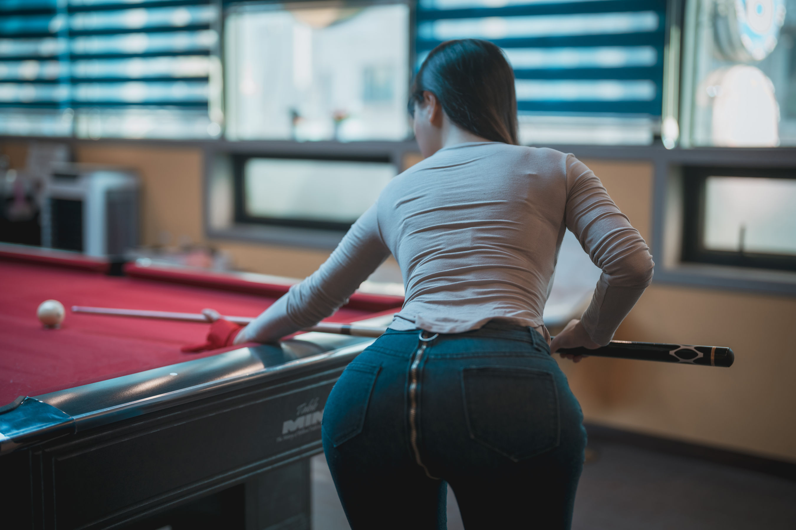 DJAWA ZziZzi – Billiards Girl – 1 日韩写真-第1张