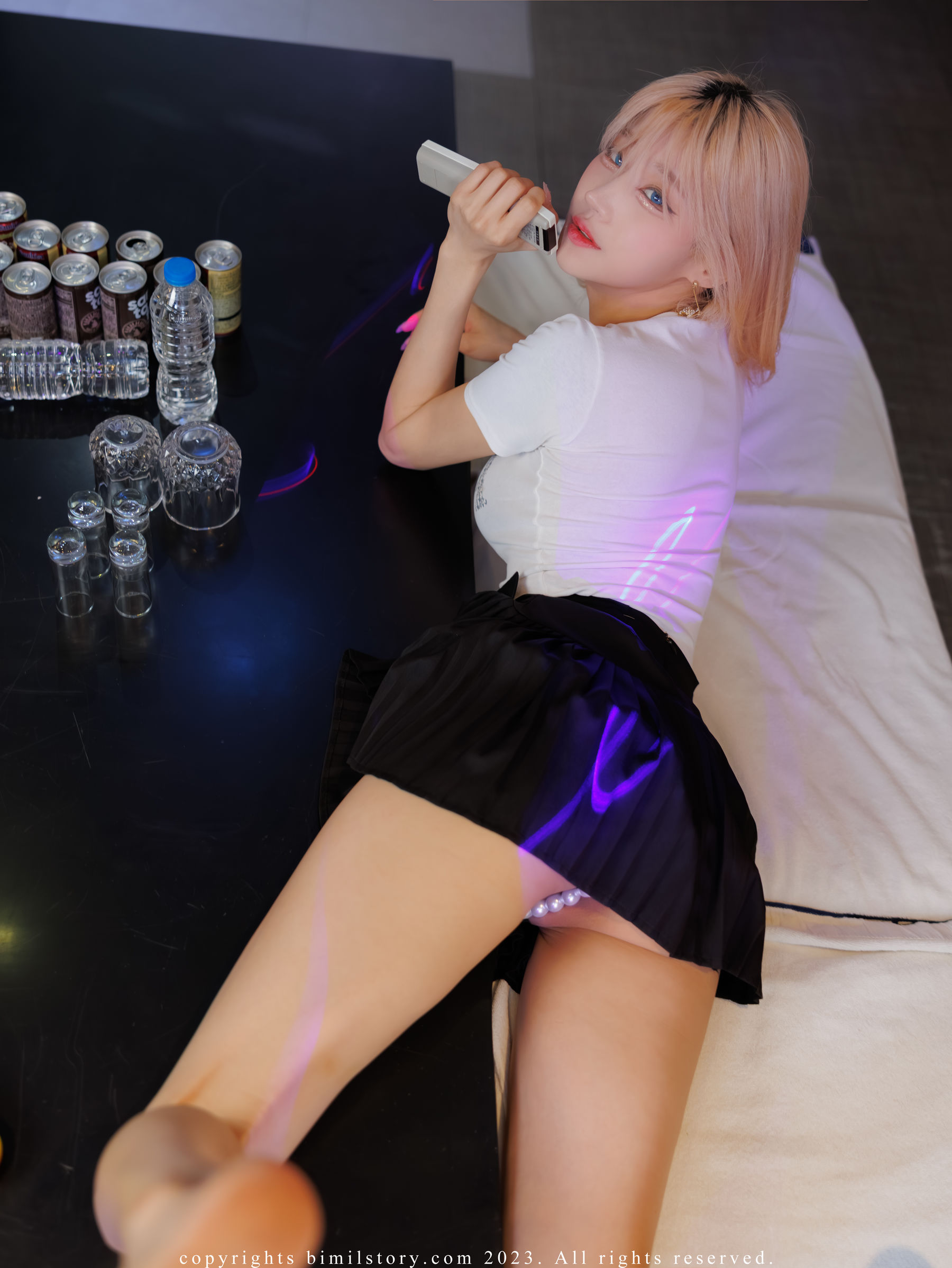 Bimilstory Taeri – Vol.14 Karaoke Girl bead panty 日韩写真-第36张