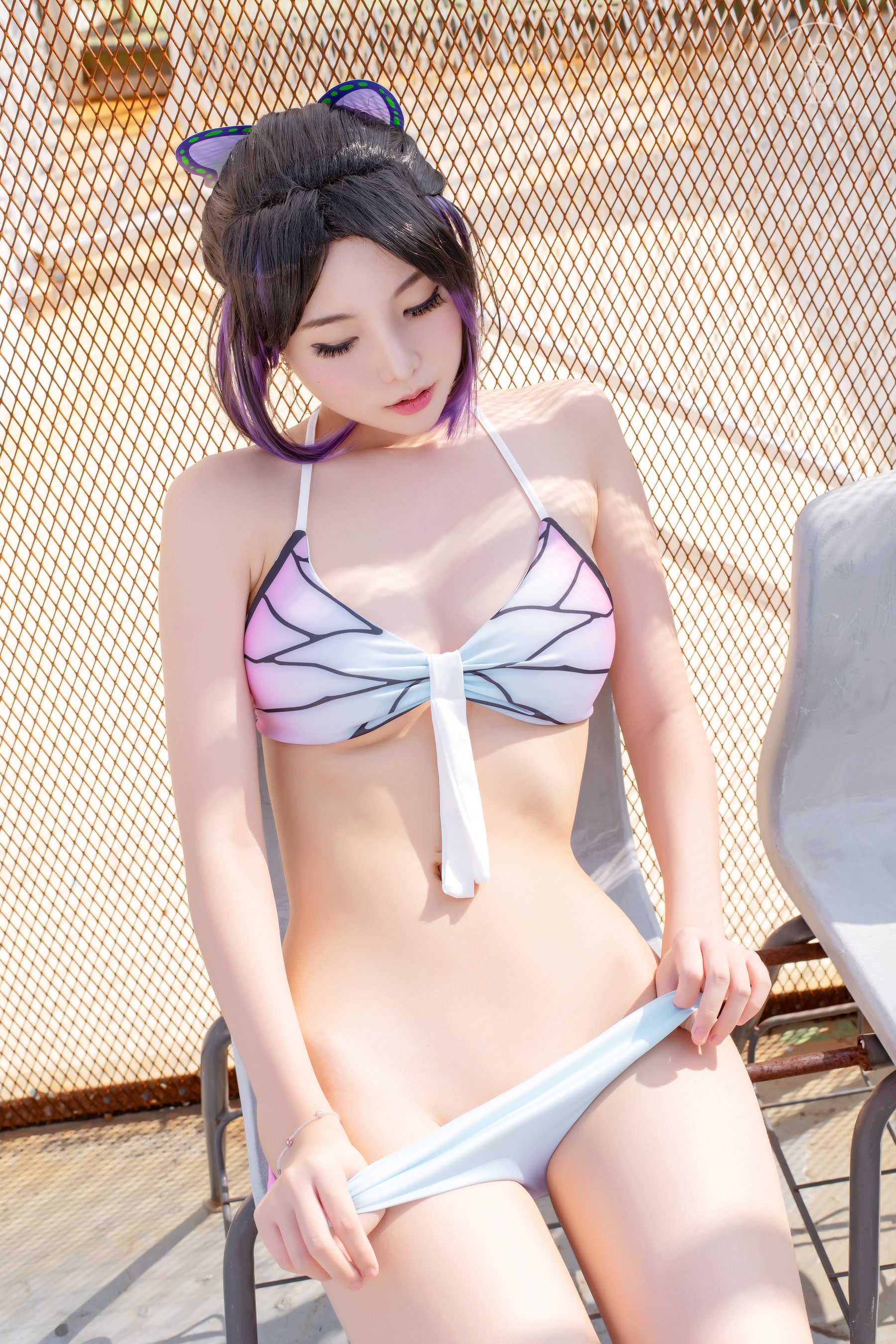 [saintphotolife] Yuna – No.03 Nezuko x Shinobu 日韩写真-第54张