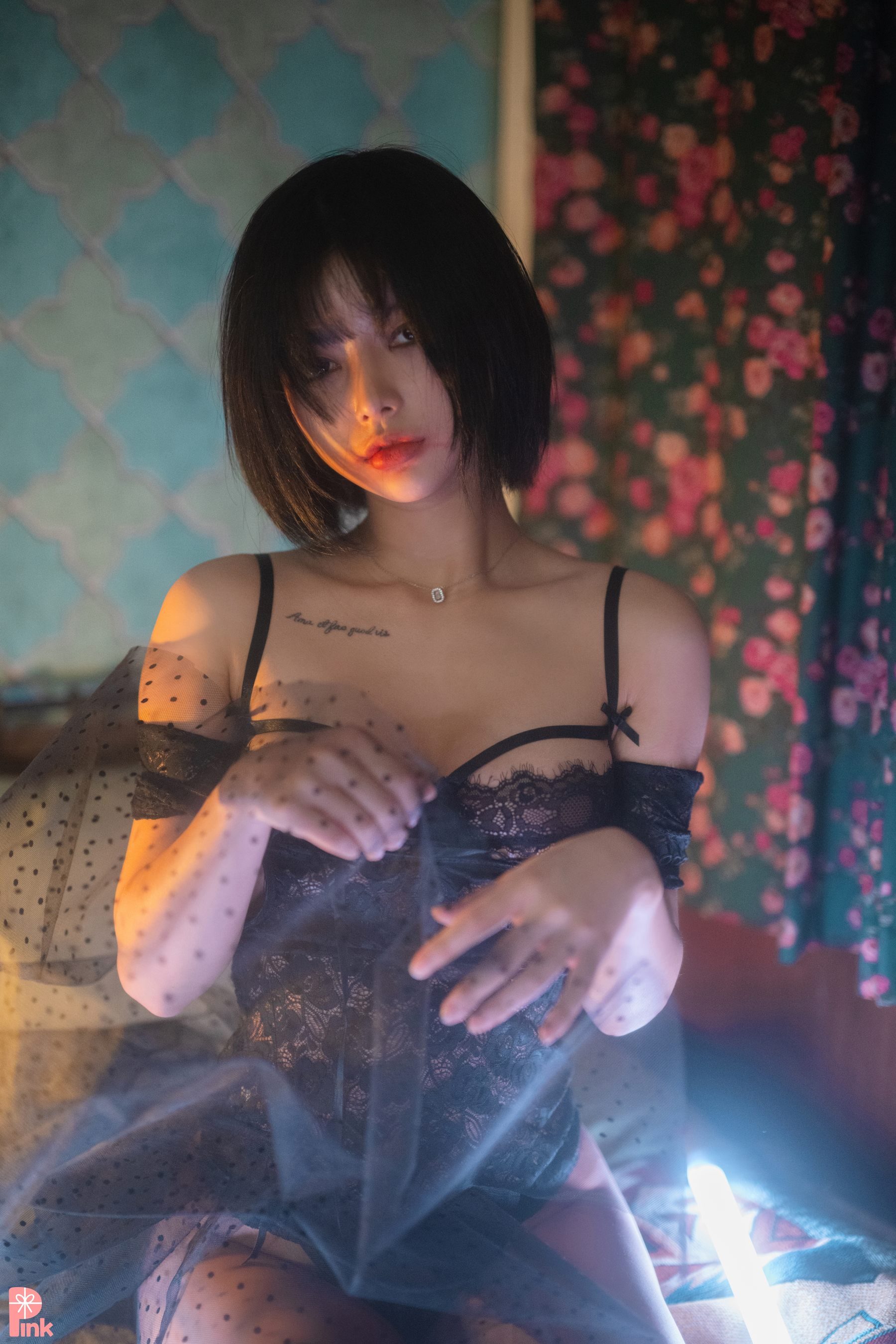 [PINK RIBBON] Uuuha – Black 日韩写真-第58张
