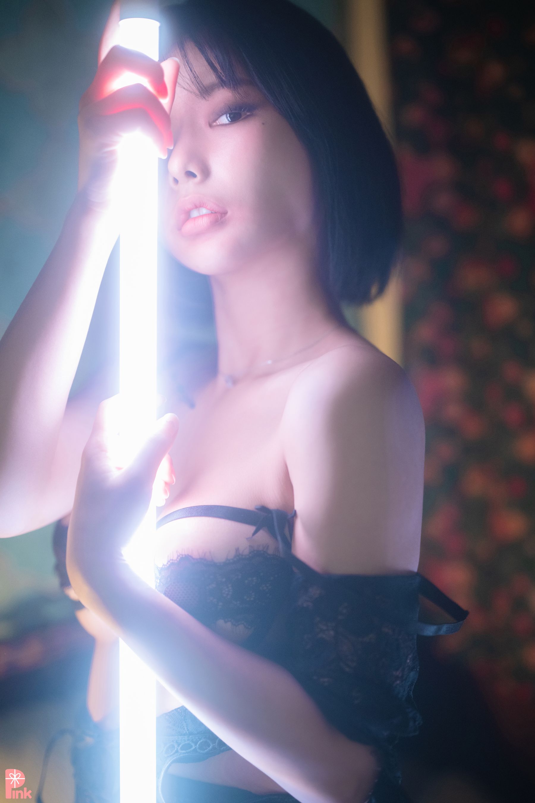 [PINK RIBBON] Uuuha – Black 日韩写真-第53张