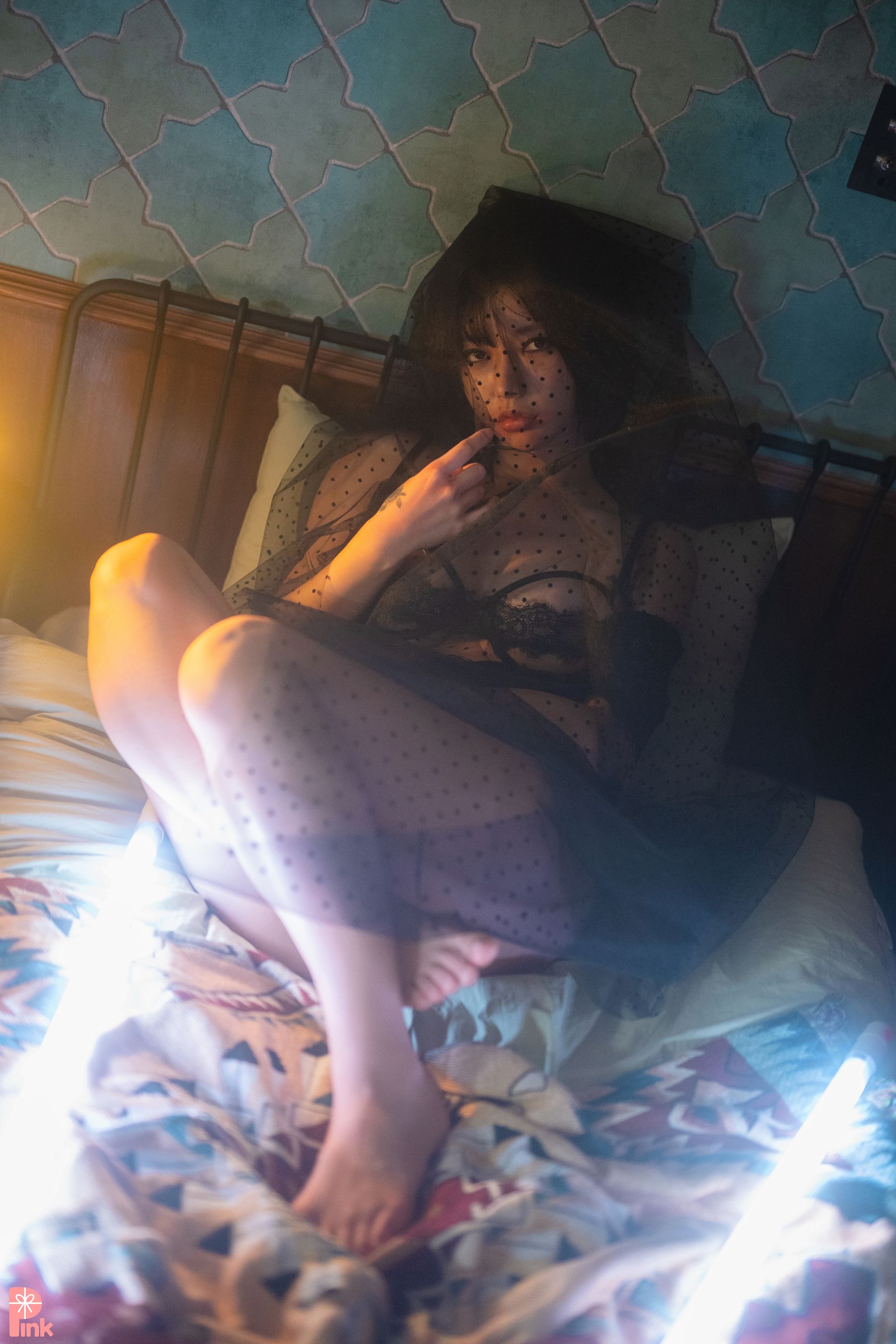 [PINK RIBBON] Uuuha – Black 日韩写真-第14张
