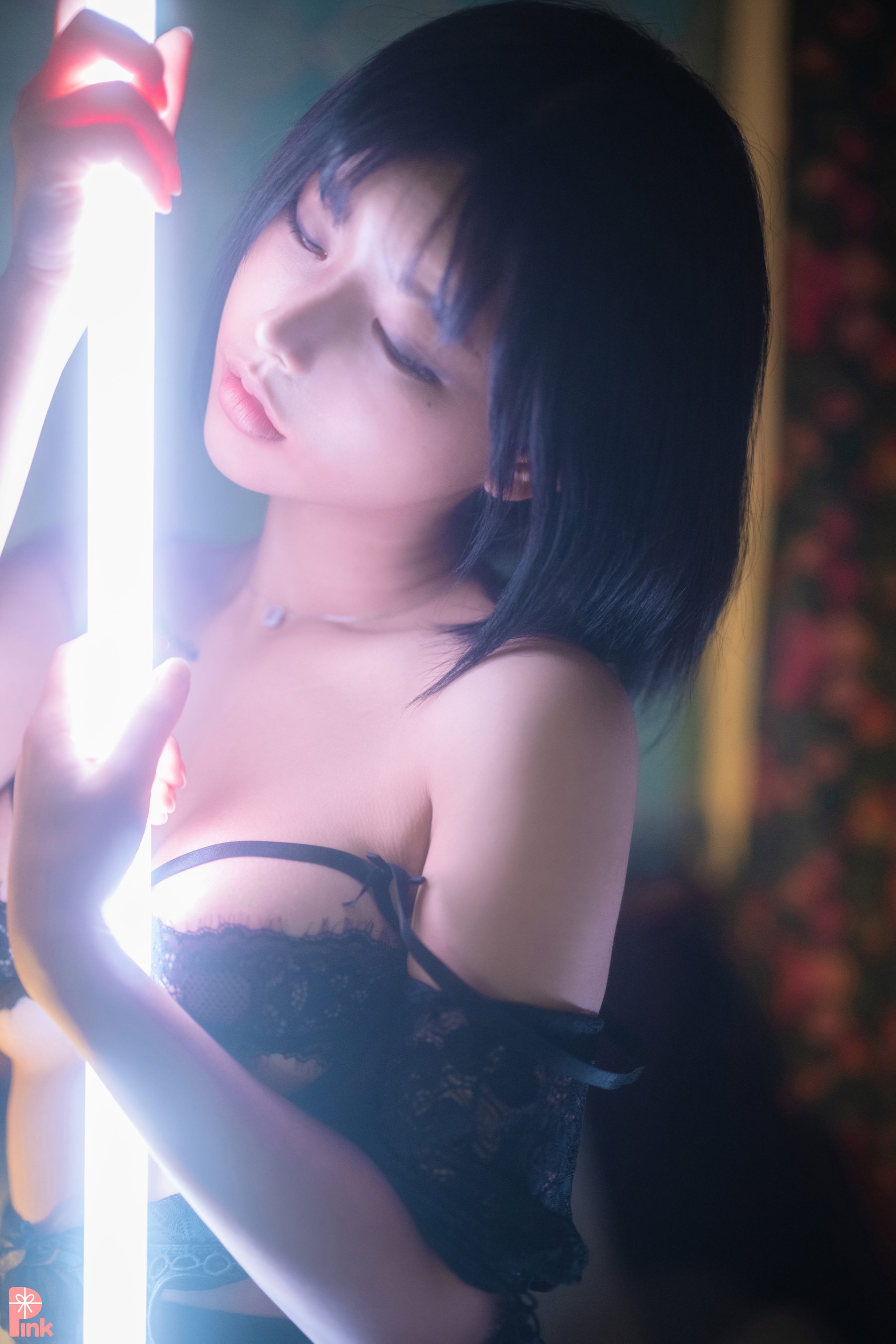 [PINK RIBBON] Uuuha – Black 日韩写真-第52张