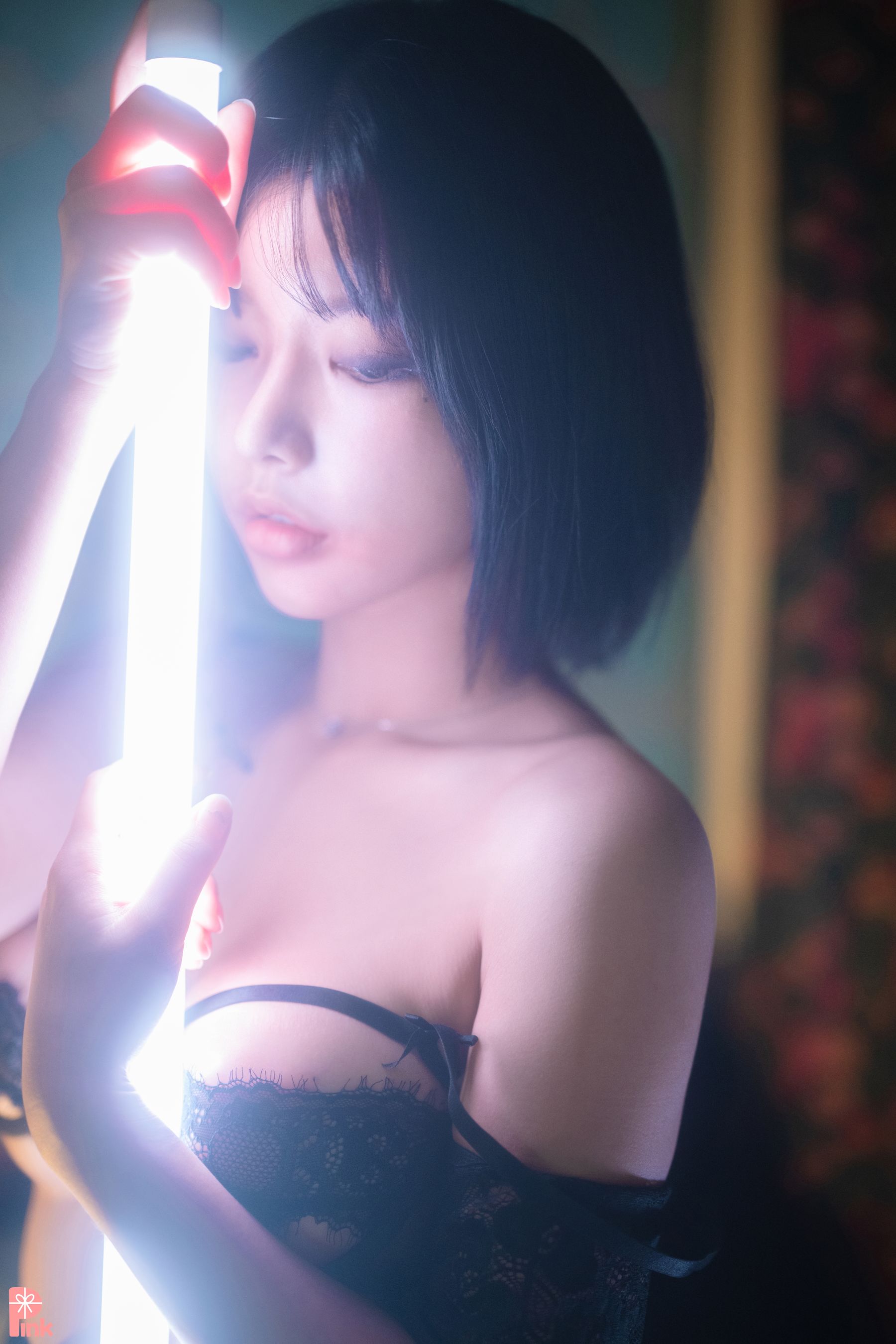 [PINK RIBBON] Uuuha – Black 日韩写真-第51张