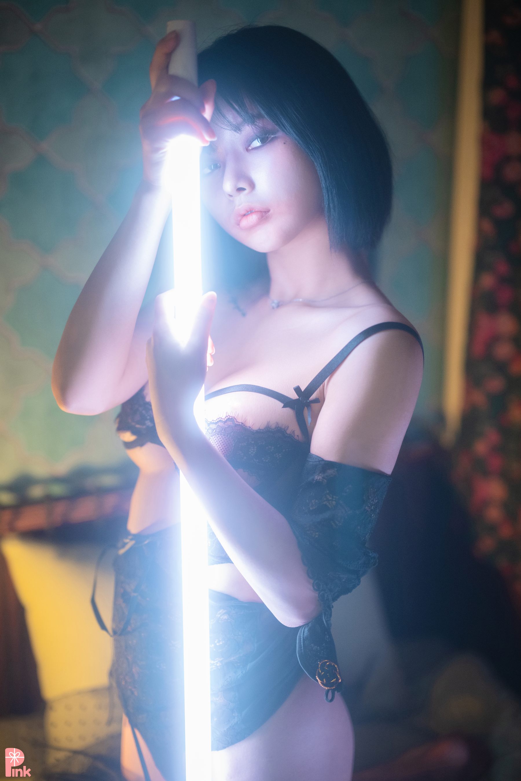[PINK RIBBON] Uuuha – Black 日韩写真-第48张
