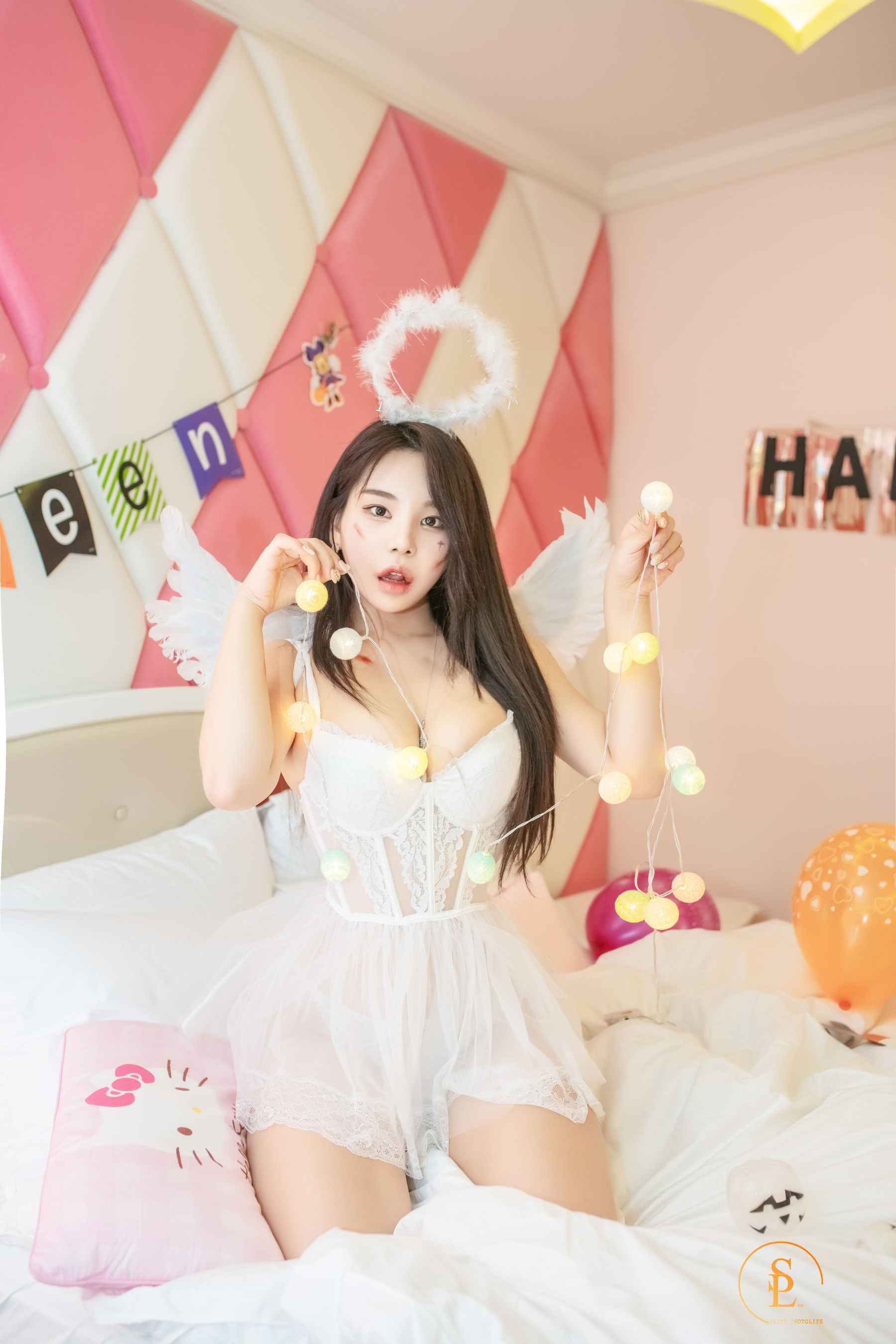 [saintphotolife] Zzyuri – Vol.16 Pink Halloween 日韩写真-第8张
