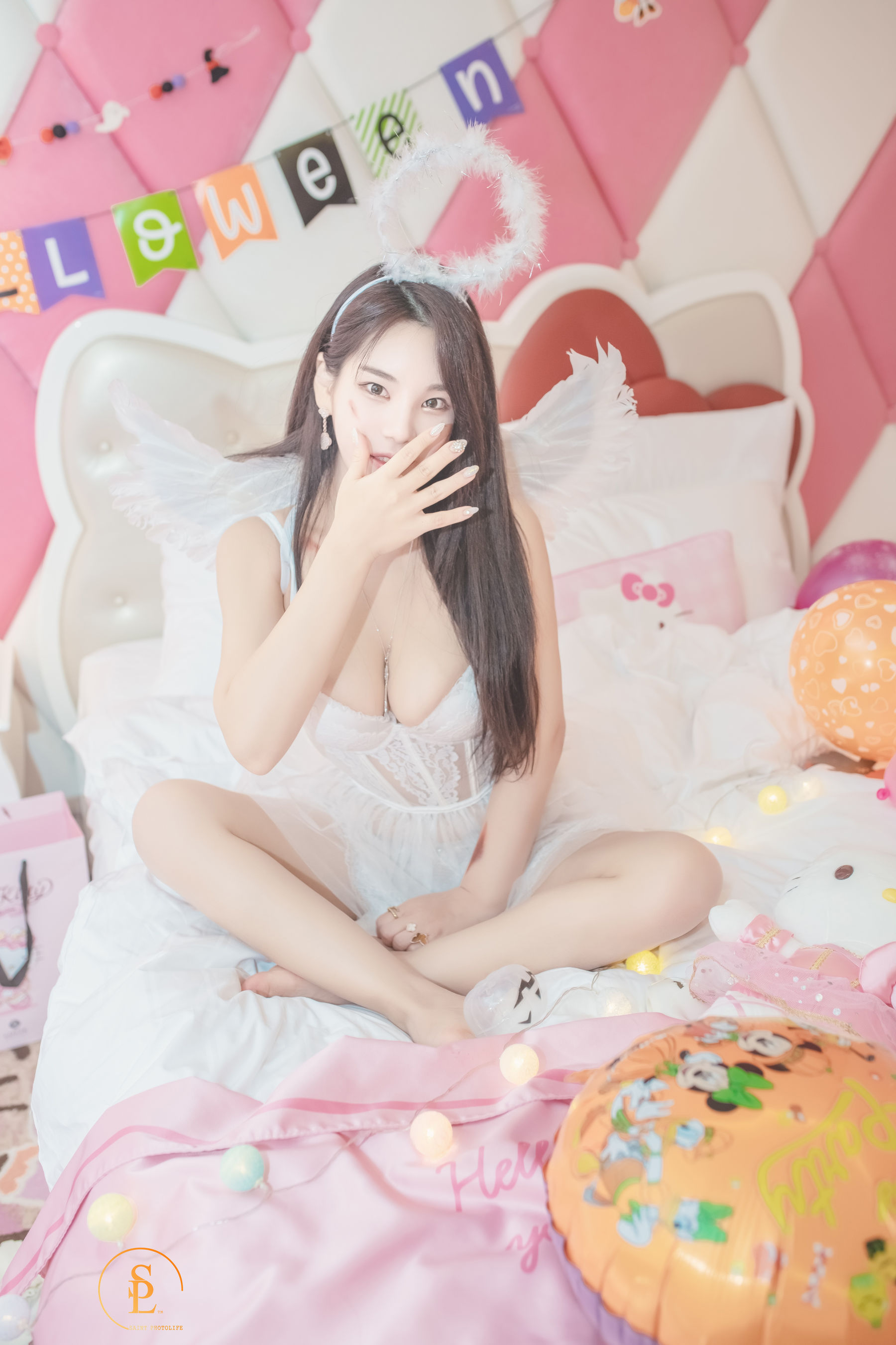 [saintphotolife] Zzyuri – Vol.16 Pink Halloween 日韩写真-第20张