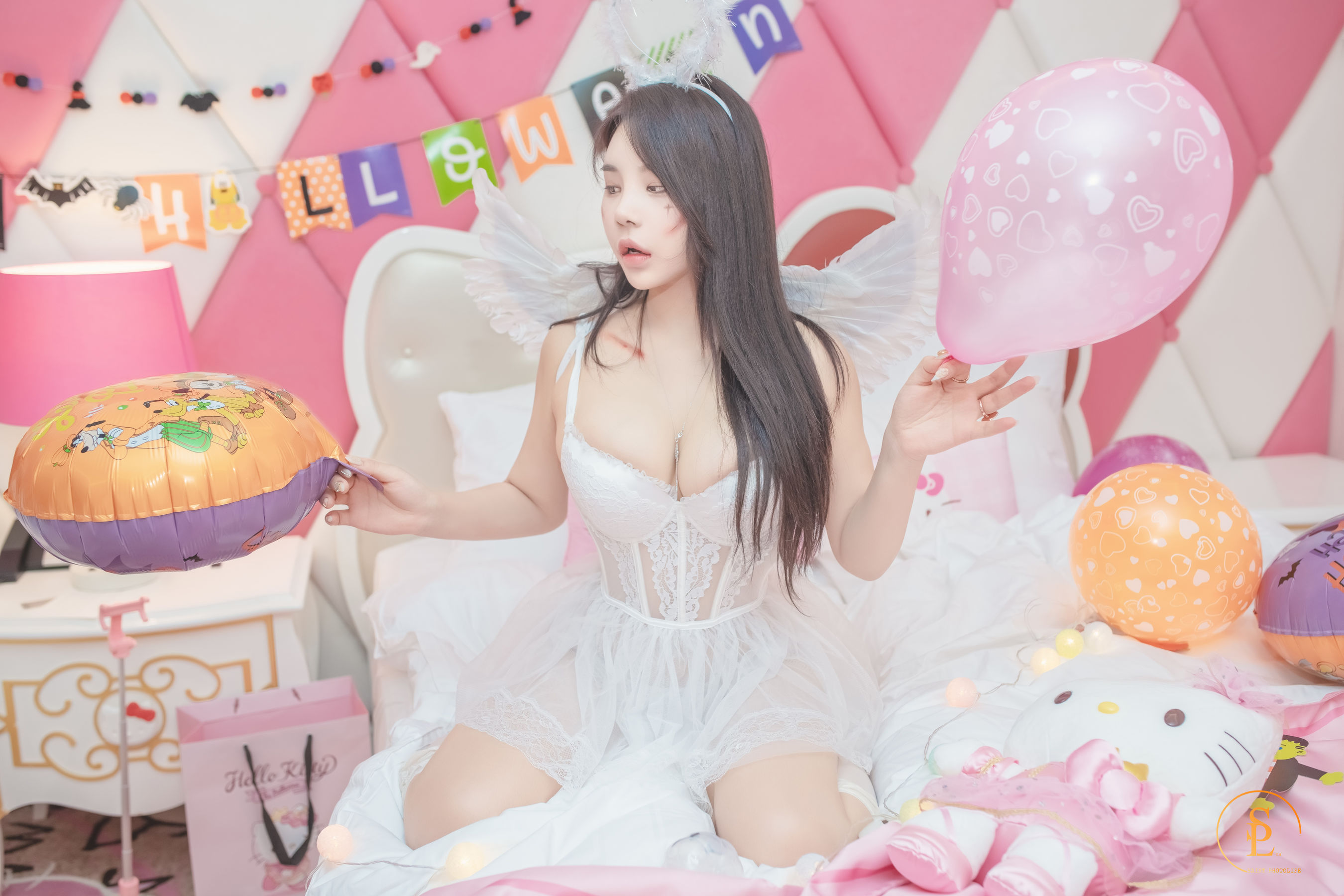 [saintphotolife] Zzyuri – Vol.16 Pink Halloween 日韩写真-第14张