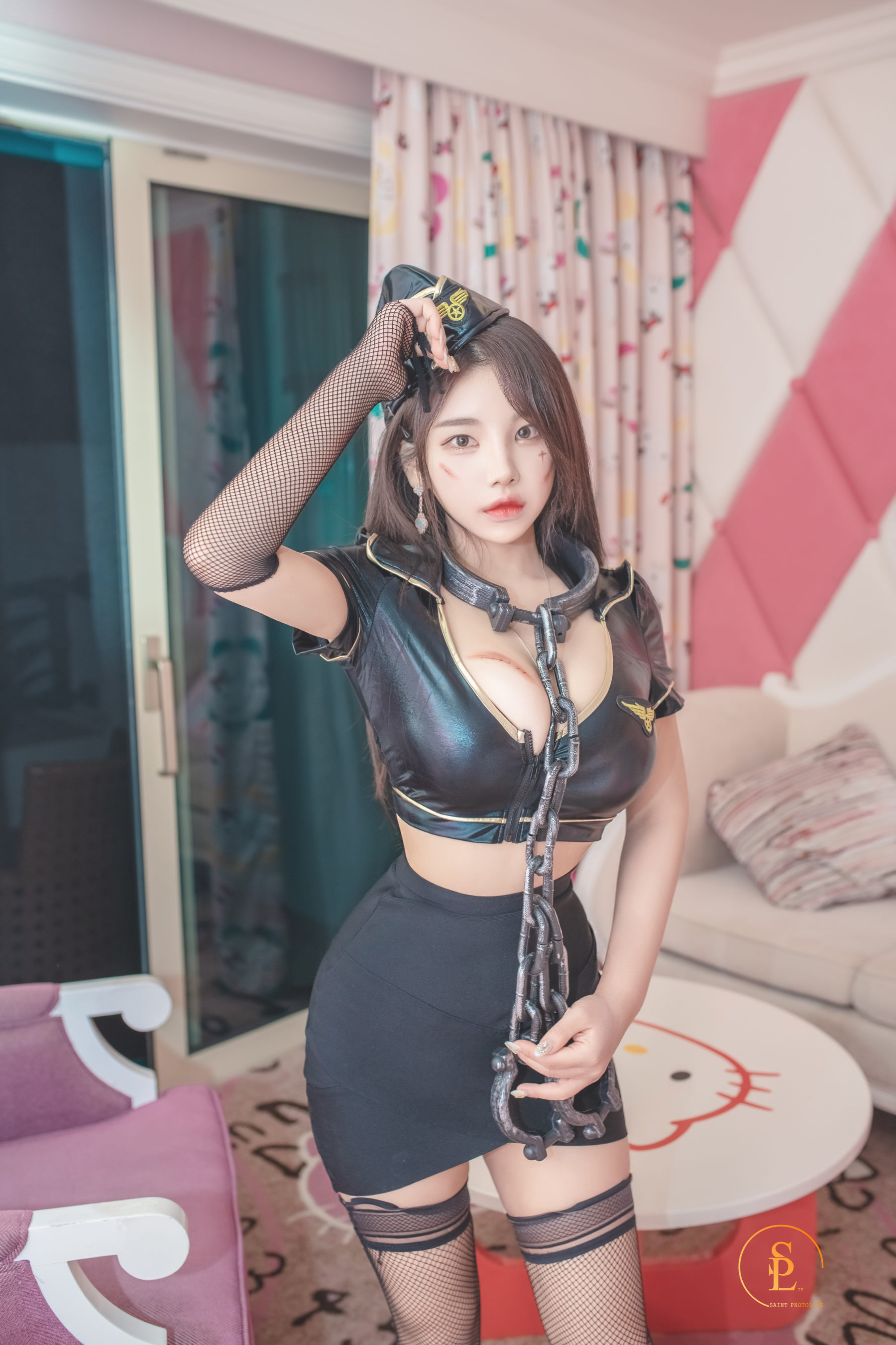 [saintphotolife] Zzyuri – Vol.16 Pink Halloween 日韩写真-第48张