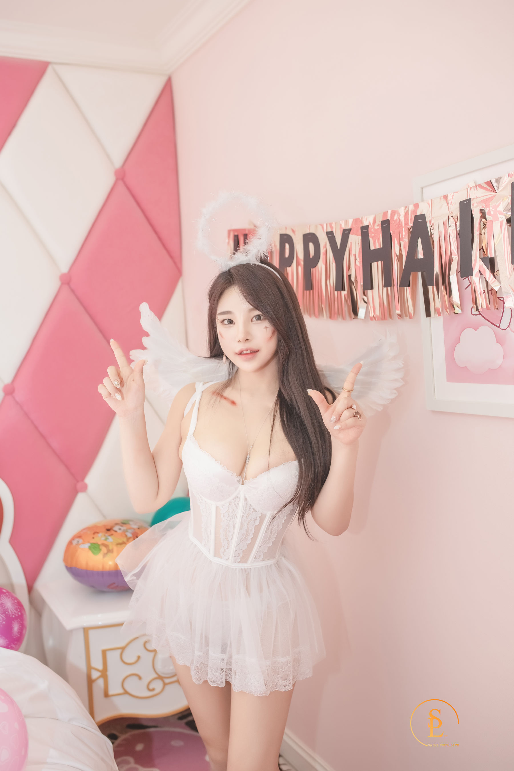 [saintphotolife] Zzyuri – Vol.16 Pink Halloween 日韩写真-第33张