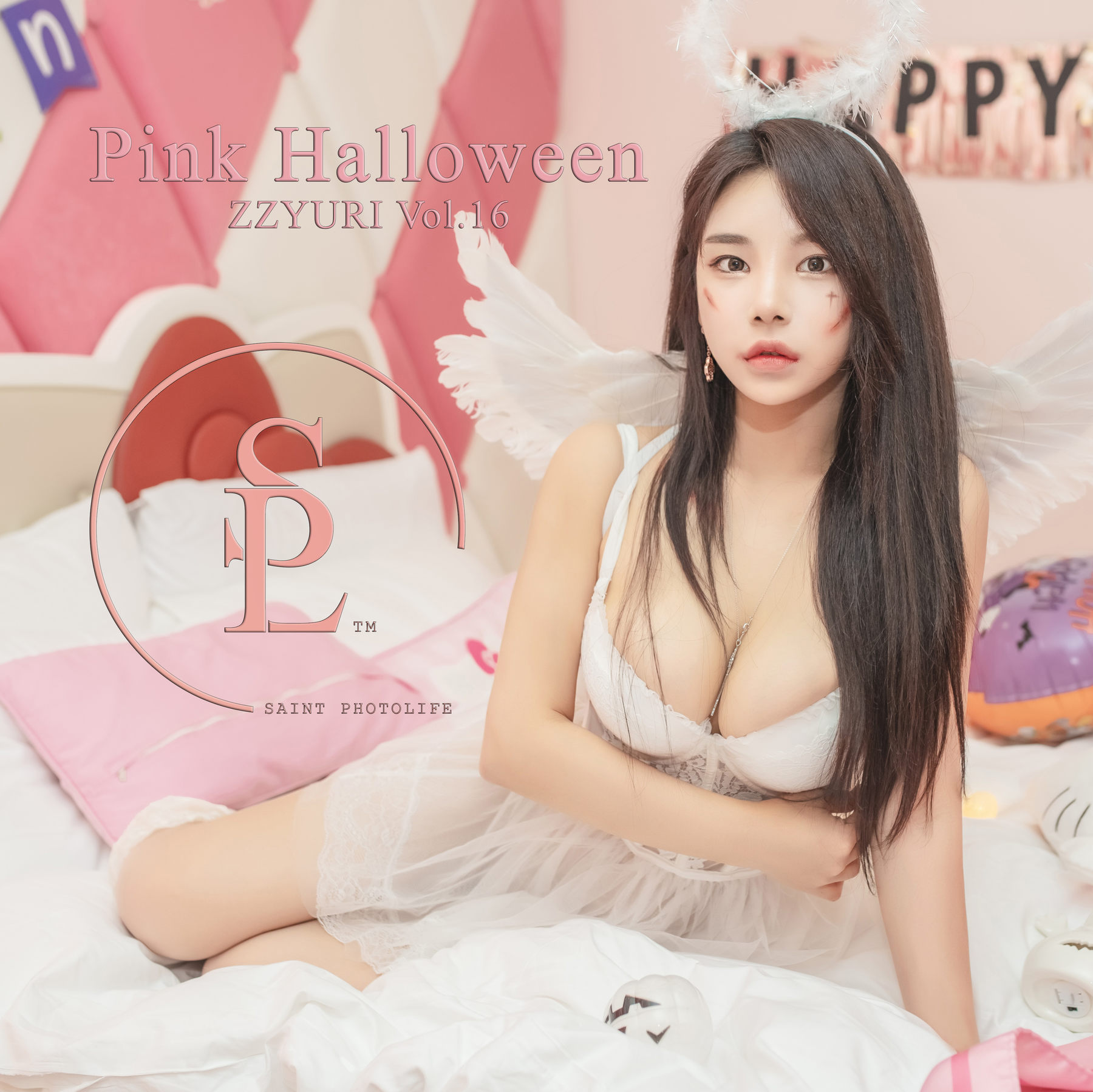 [saintphotolife] Zzyuri – Vol.16 Pink Halloween 日韩写真-第54张