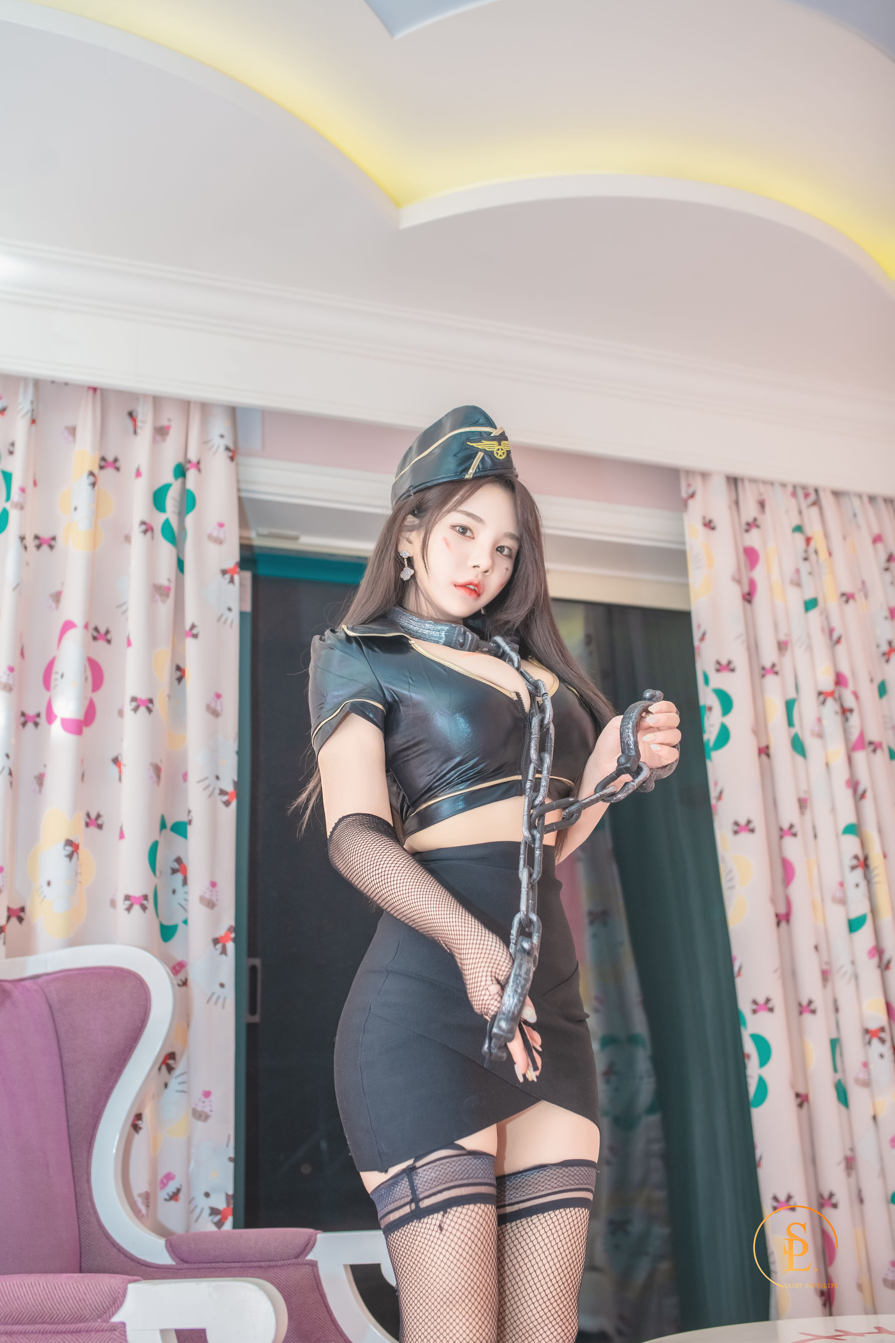 [saintphotolife] Zzyuri – Vol.16 Pink Halloween 日韩写真-第47张