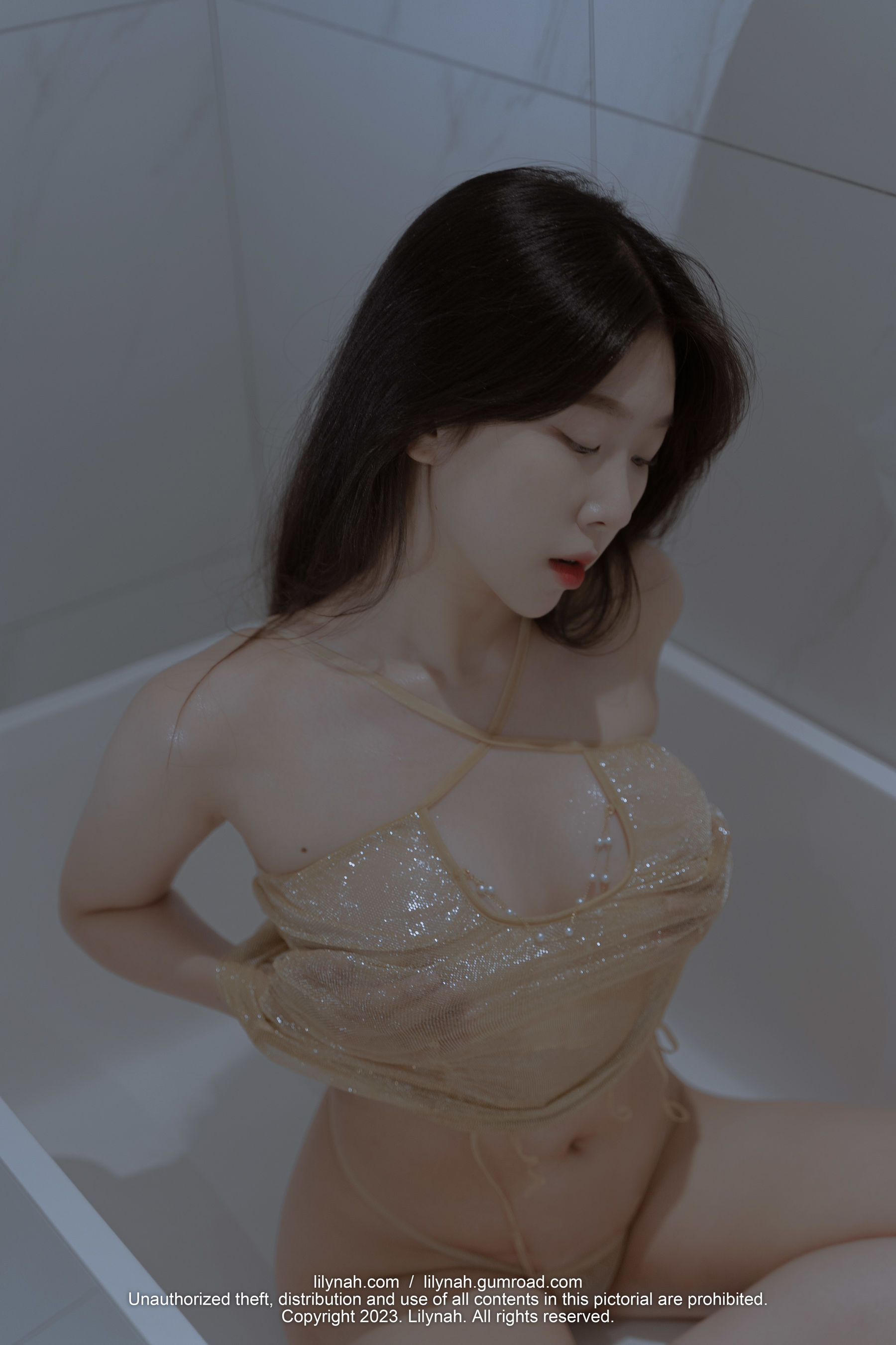 [Lilynah] Shaany – Vol.18 Shower with Her 日韩写真-第6张